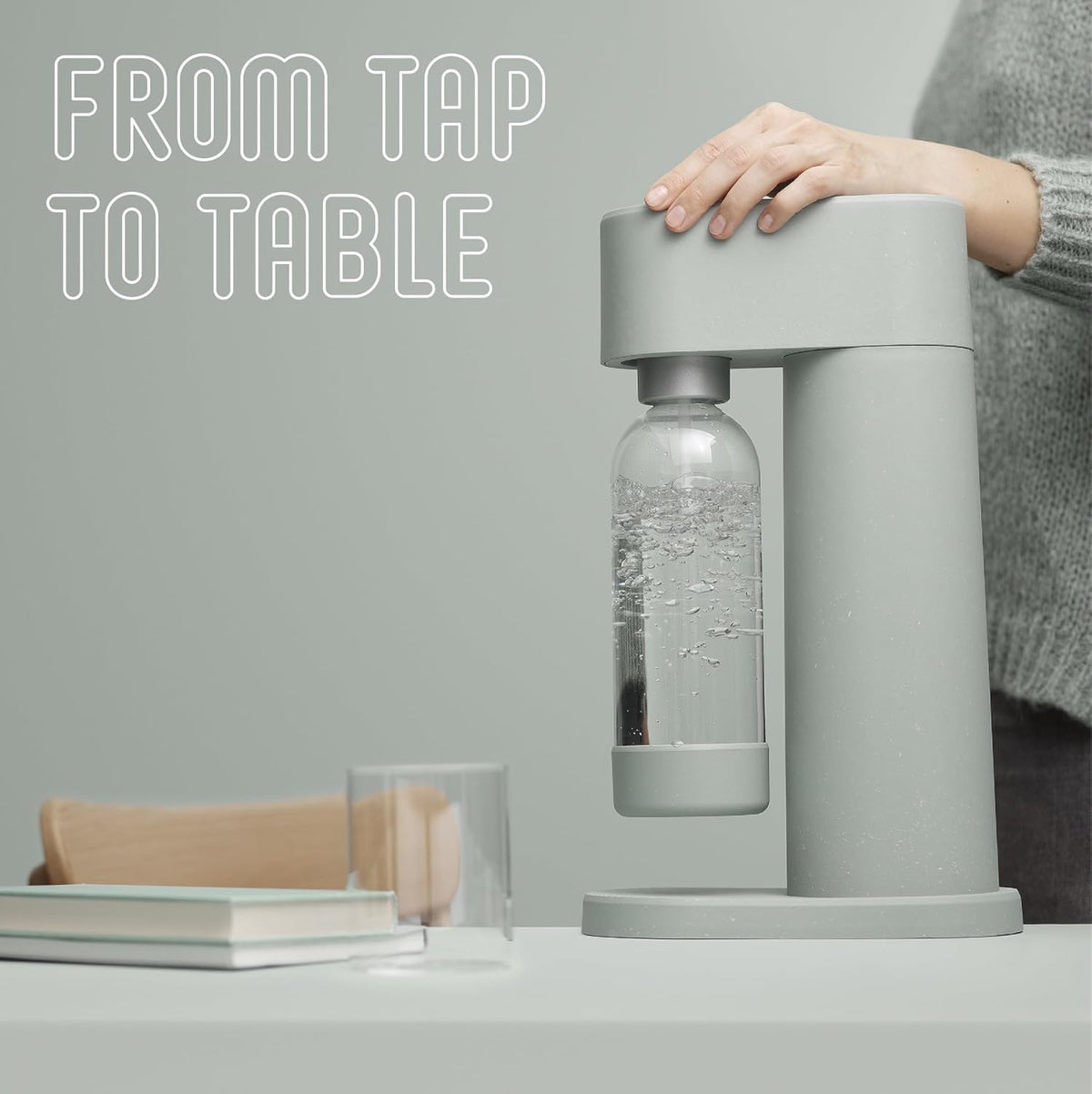 Mysoda Carbonating Bottles 2Pck 1L - Compatible with MySoda and any brands - Quick-Lock Reusable