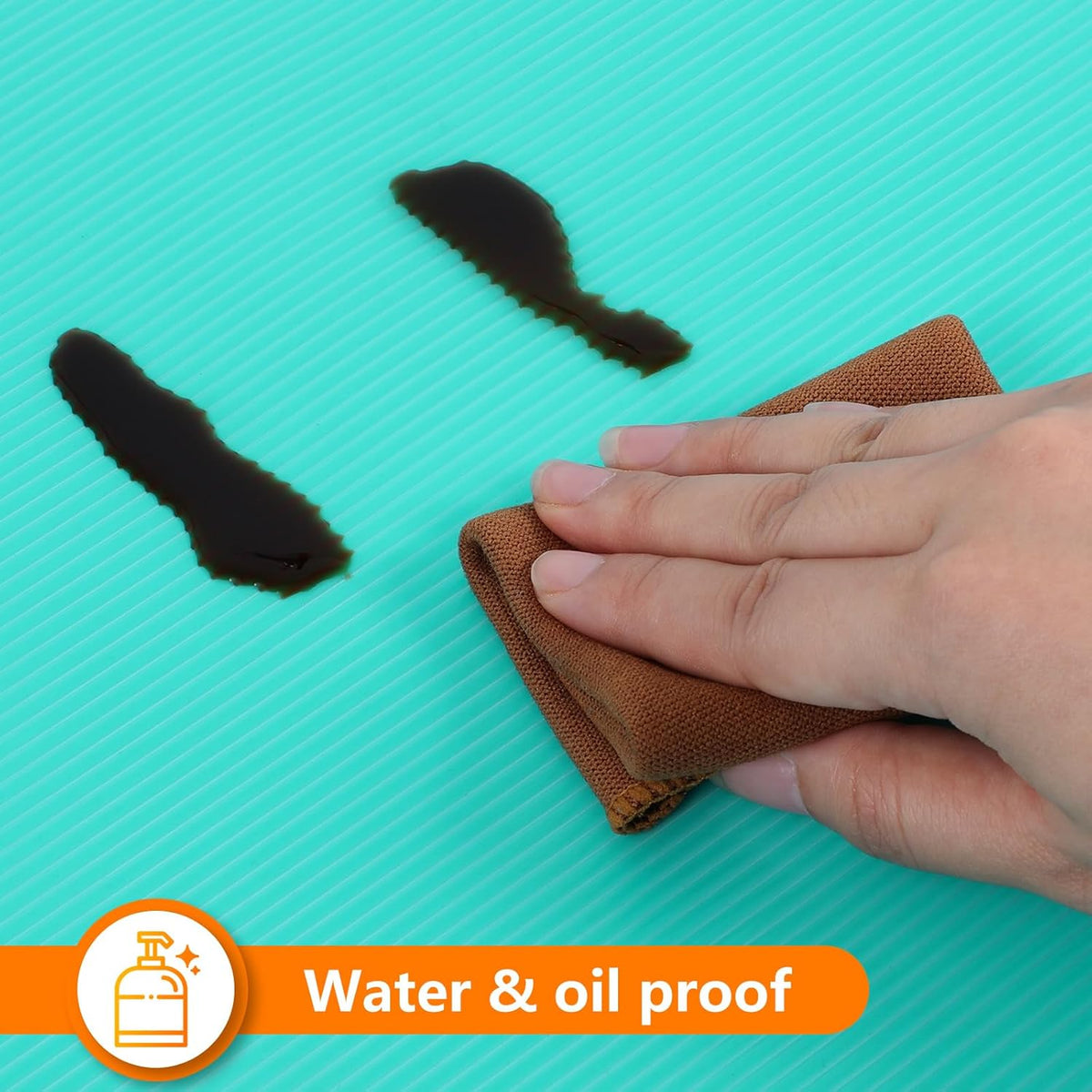 Shelf Liners for Kitchen Cabinets Drawer Liner Non Adhesive Cupboard Mat EVA Material Waterproof