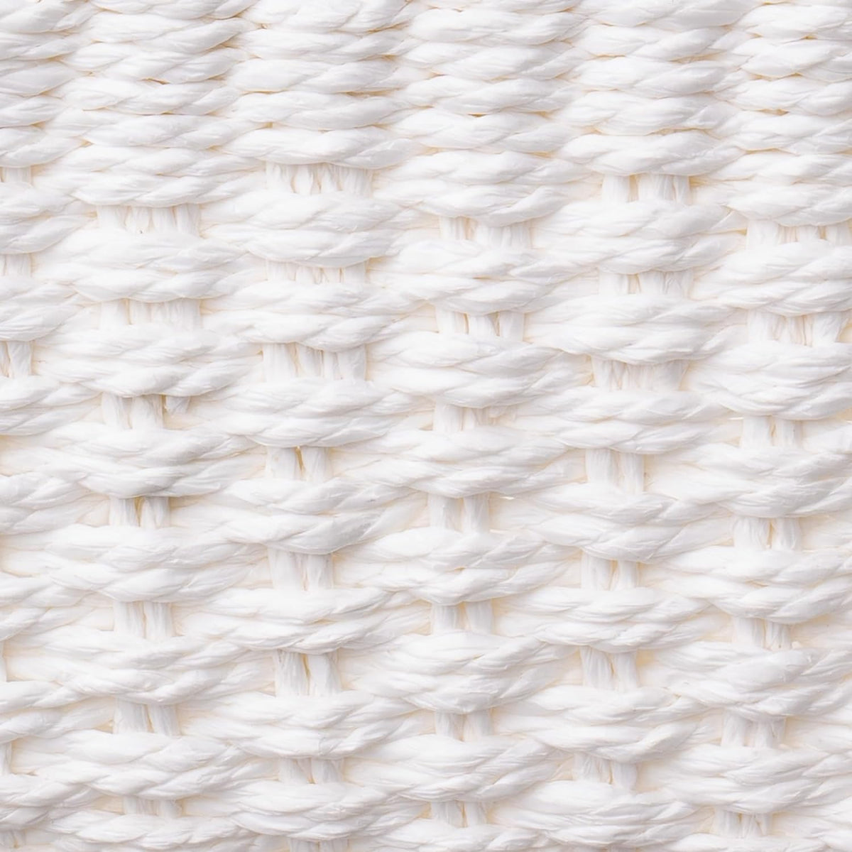 LA JOLIE MUSE Woven Storage Baskets for Organizing, Recycled Paper Rope Basket Bin Divider for