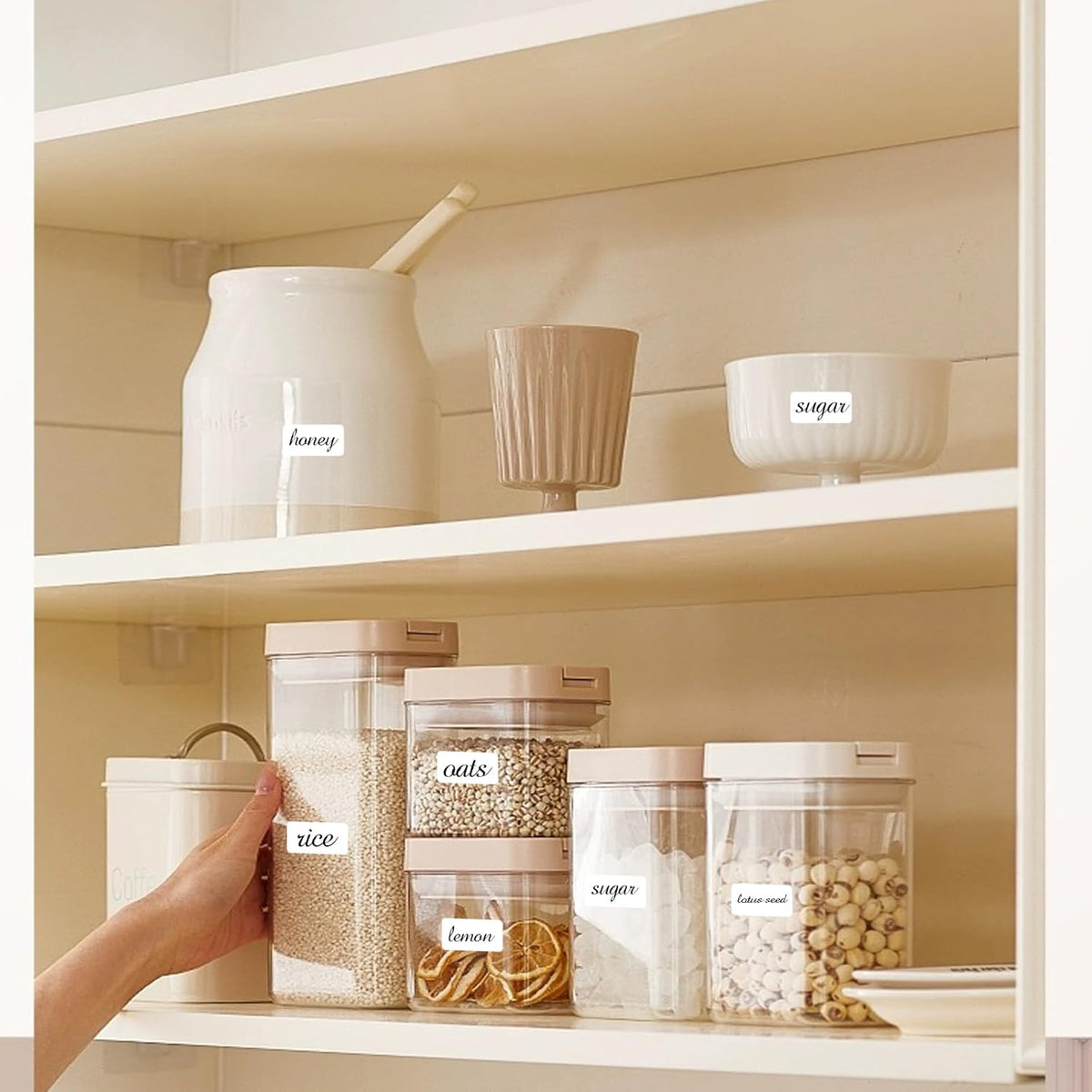 STARLIBOO Removable Labels, Removable Colored Labels Stickers, Self-Adhesive Rectangular Stickers