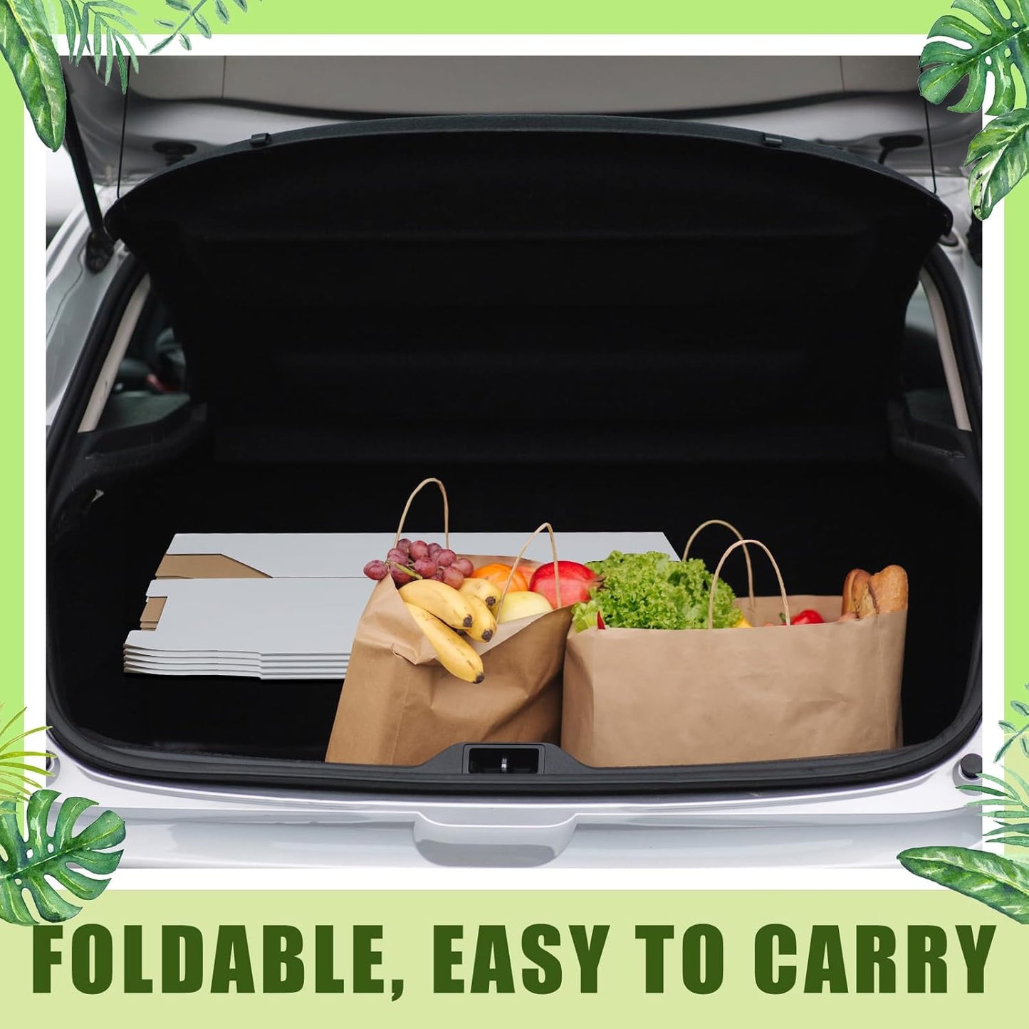 10 Pack 30 Gallon Corrugated Cardboard Trash Cans Bulk for Events Parties Disposable and Reusable
