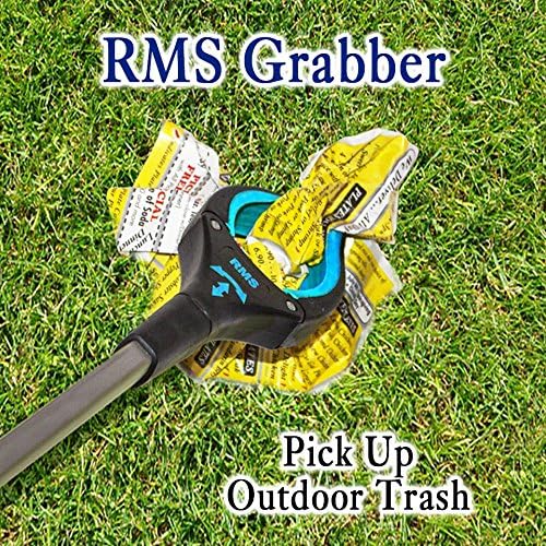 RMS 2-Pack 32 Inch Extra Long Grabber Reacher with Rotating Jaw - Mobility Aid Reaching Assist Tool