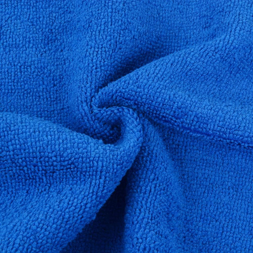 SINLAND Absorbent Microfiber Dish Cloth Dish Rags Best Kitchen Cloths Cleaning Cloths with Poly
