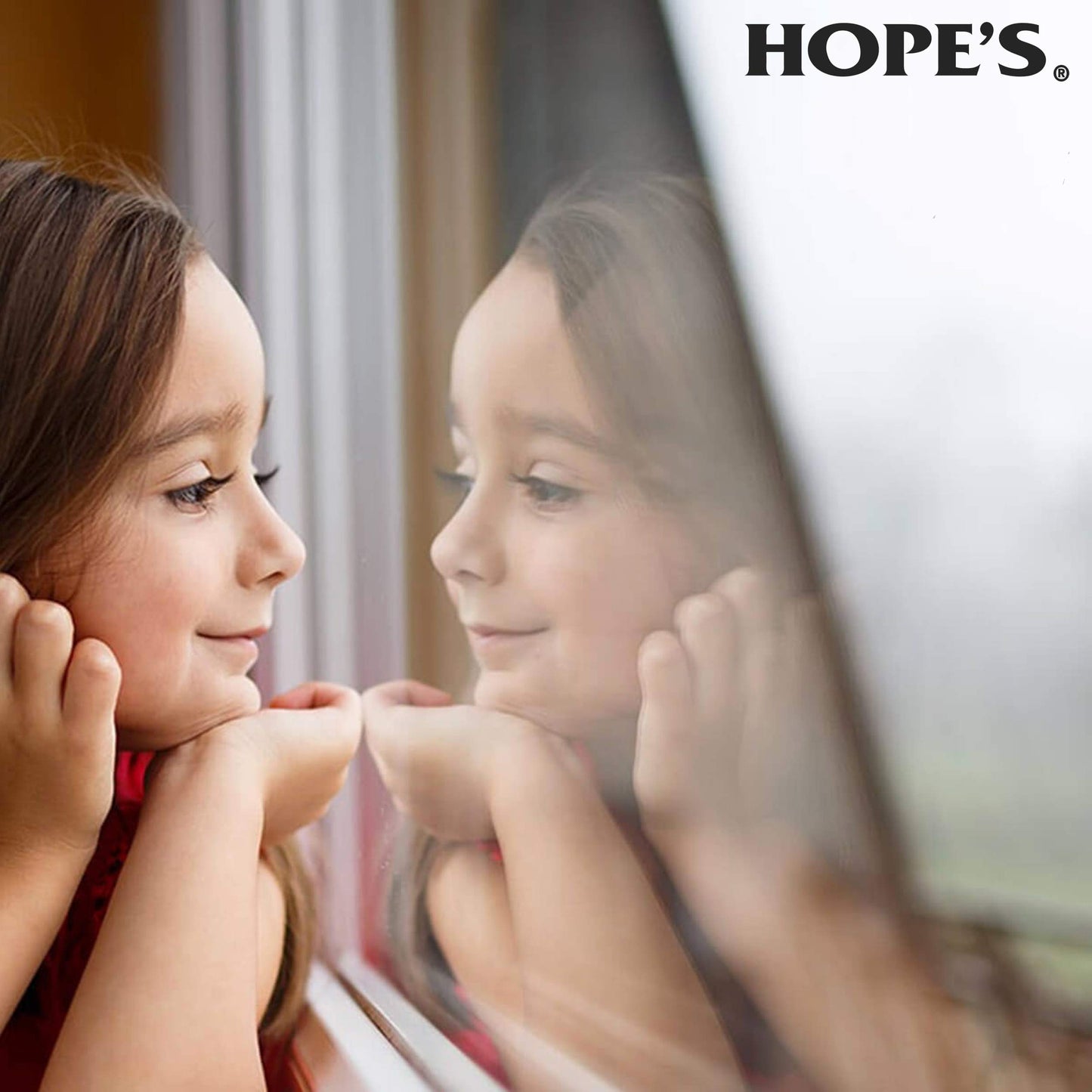 HOPE'S Perfect Glass Cleaner Spray Refill, Streak-Free, Ammonia-Free Window, Mirror, Screen, Tinted