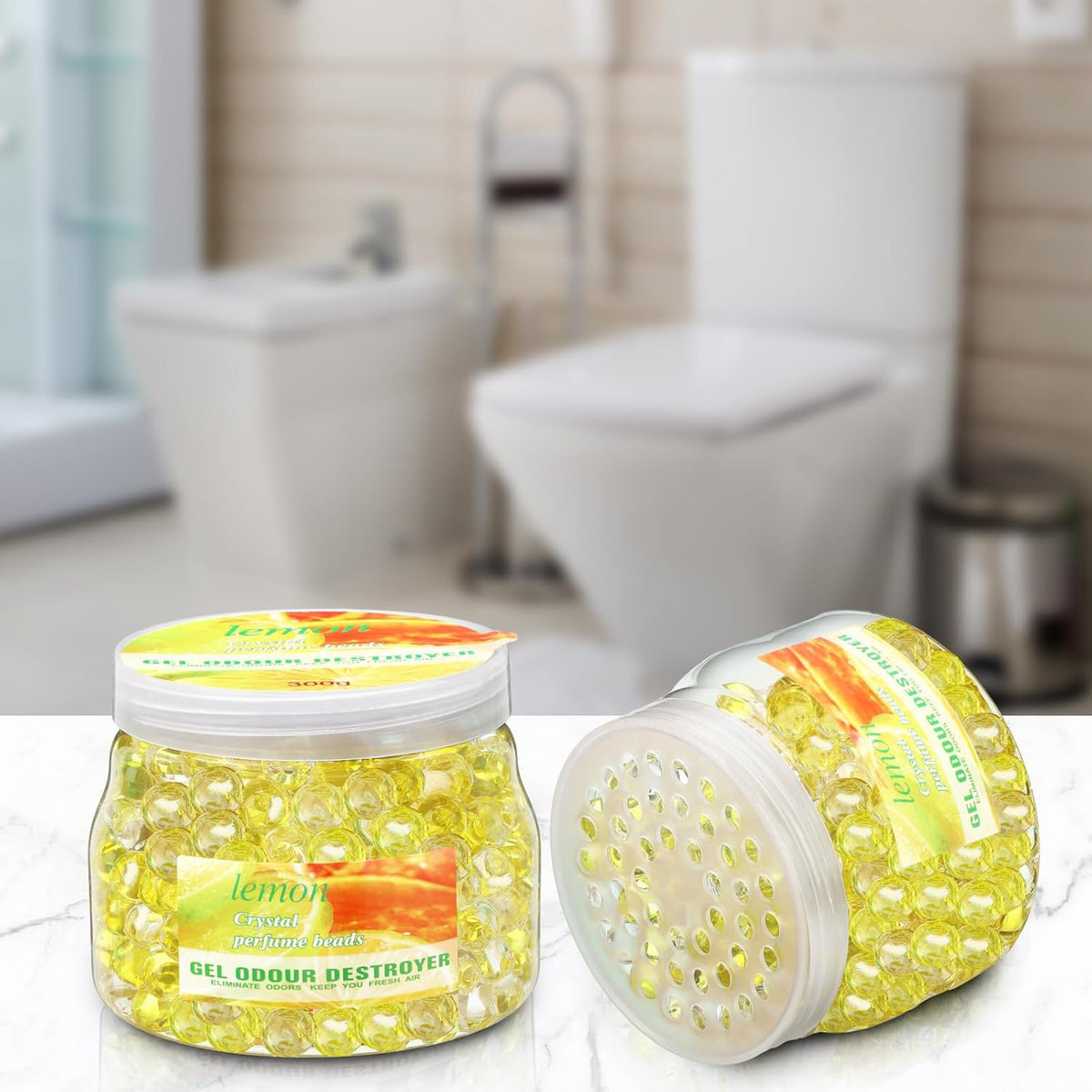 9 Pack Odor Eliminator Gel Beads Bulk 10 Ounces Air Freshener Gel Beads Odor Eliminator for Home
