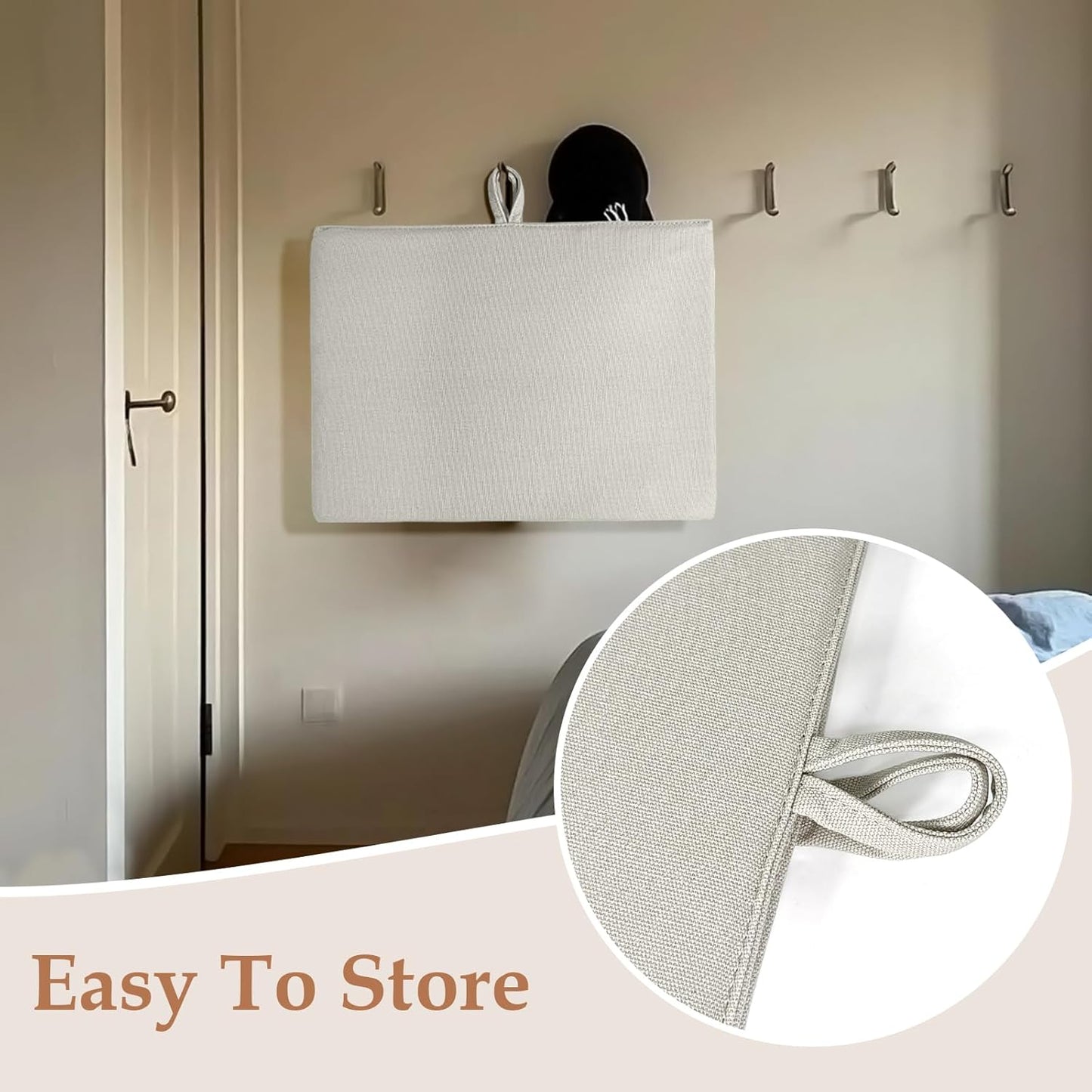 24" x 16" Ironing Mat Foldable, Portable Small Thickened Heat Resistant Cotton Wood Mini Ironing