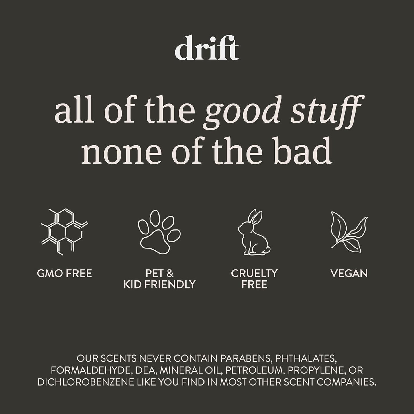Drift Car Air Freshener Starter Kit - Wooden Deodorizer - Vehicle Odor Remover - Auto Scent