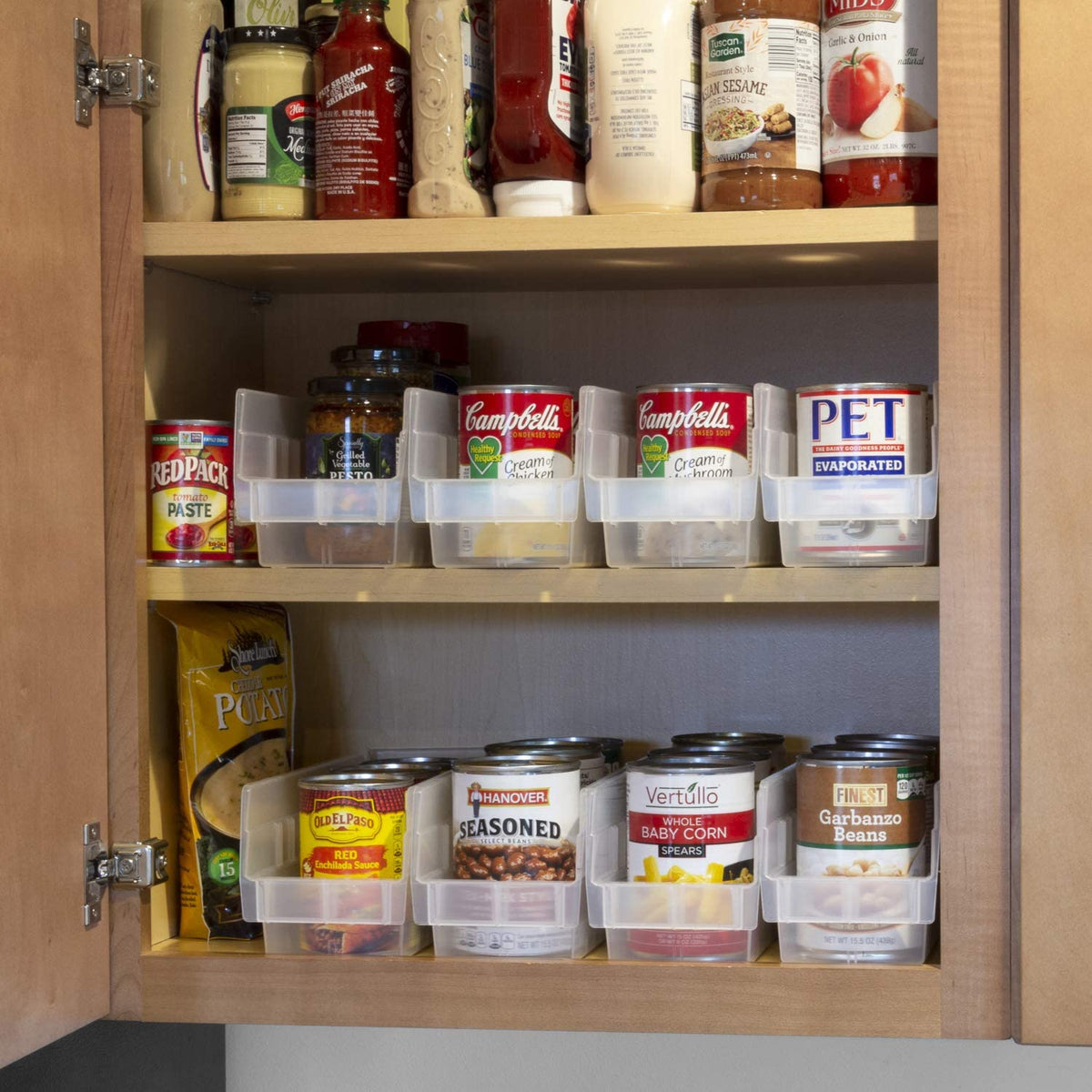 Akro-Mils 30120 Plastic Shelf Bins, Heavy Duty Storage Bins for Garage, Closet, and Drawer