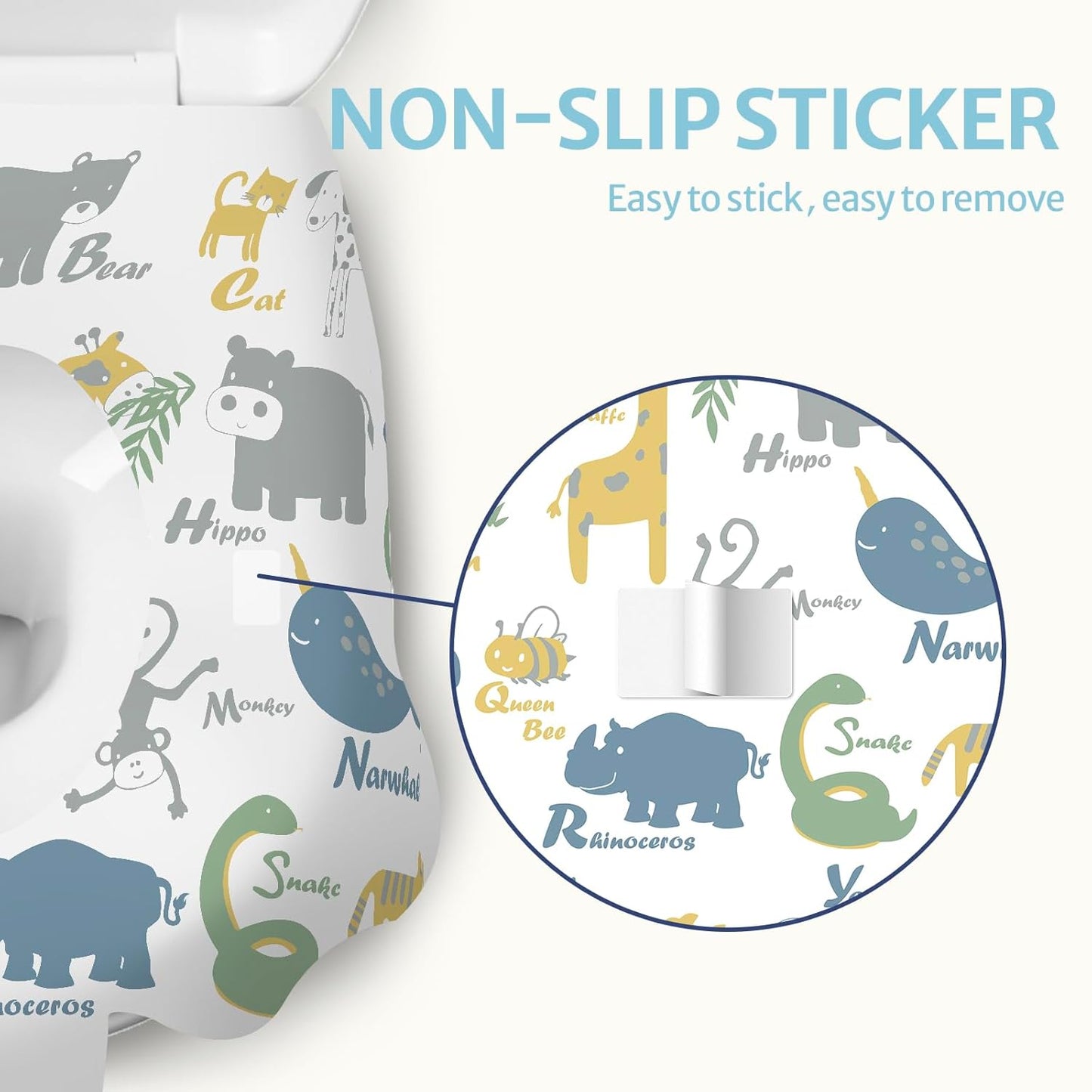Blissful Diary 30 Pcs Toilet Seat Covers Disposable for Toddlers & Adults, Extra Large Waterproof
