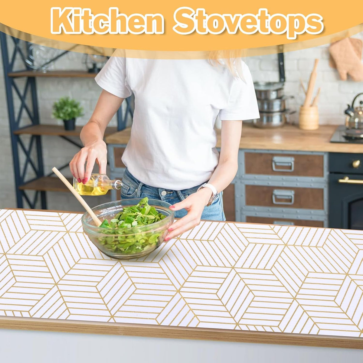 Shelf Liners for Kitchen Cabinets Non Adhesive Shelf Liner Paper Non-Slip Thickened Drawer Liner