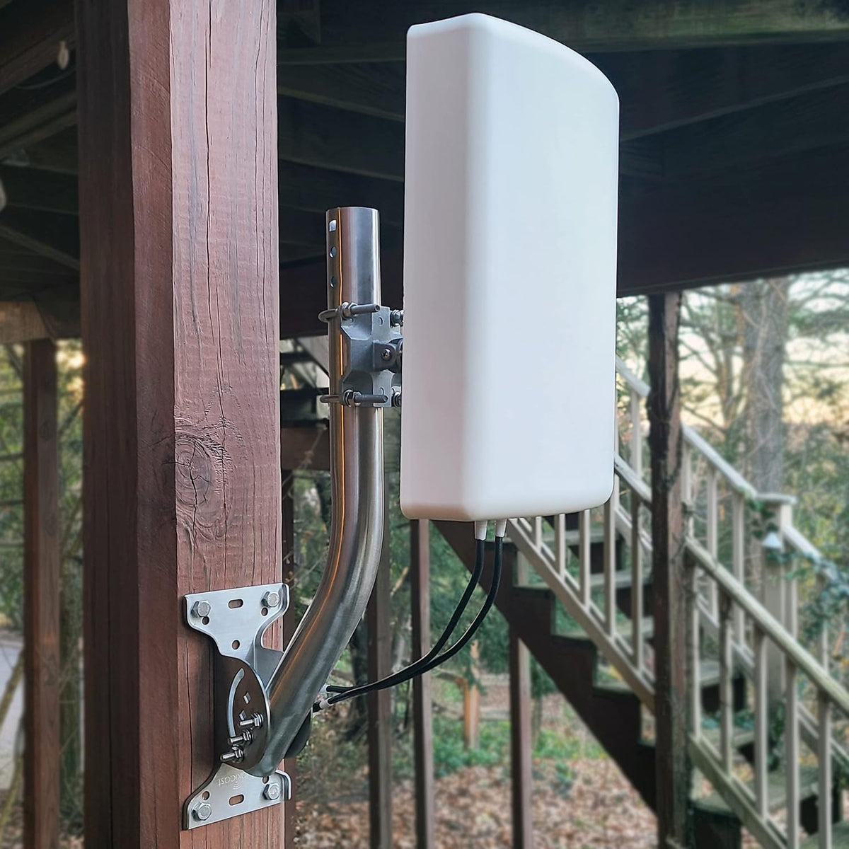 Proxicast Pro-Grade J-Max 100% Solid Stainless Steel Antenna Mount - Universal Outdoor Adjustable