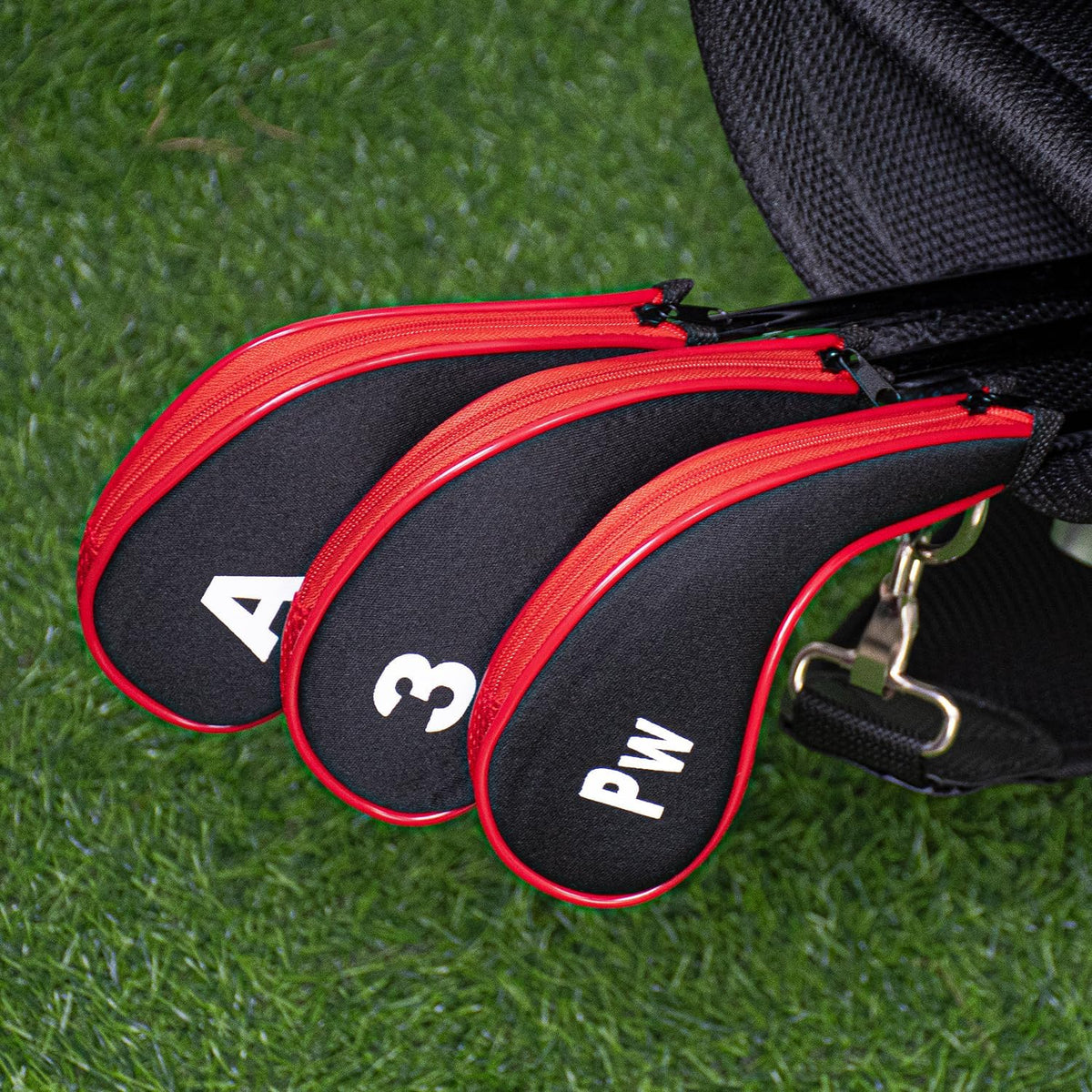 Golf 12pcs Thick Synthetic Golf Iron Head Covers Set Headcover Fit All Brands Callaway Ping