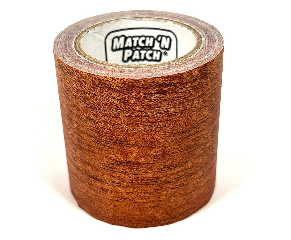 MATCH 'N PATCH Realistic Wood Grain Repair Tape - Durable Multi-Use Adhesive Tape for Furniture