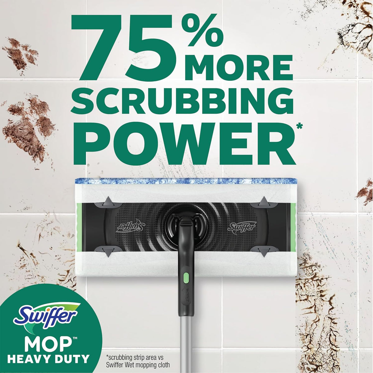 Swiffer Sweep & Mop Deluxe 2-in-1 Floor Mopping and Sweeping Kit, Multi-Surface Kit for Floor