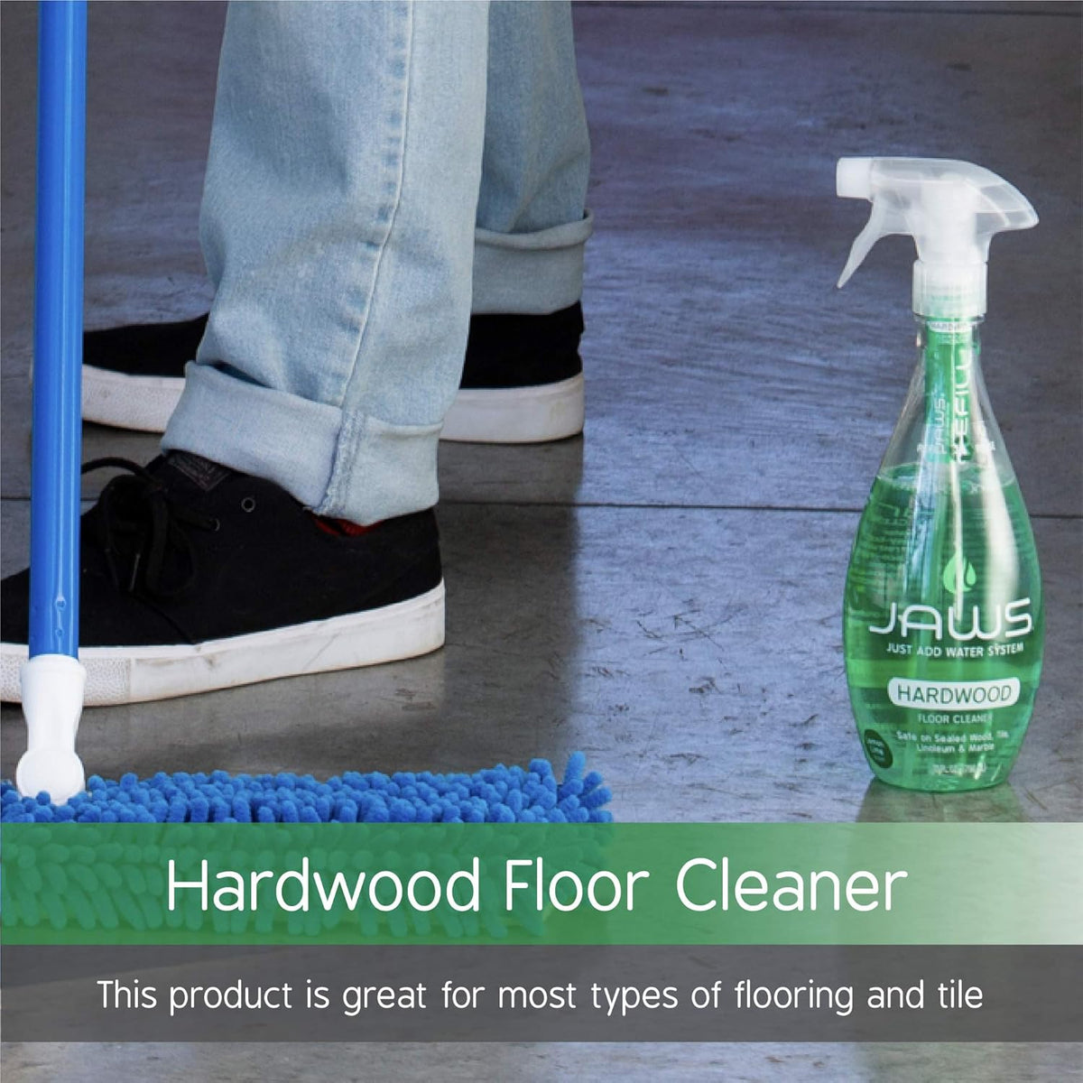 JAWS Cleaners Ultimate Cleaning Kit, Multi-Surface Kitchen, Glass, Shower, Granite, Hardwood Floor