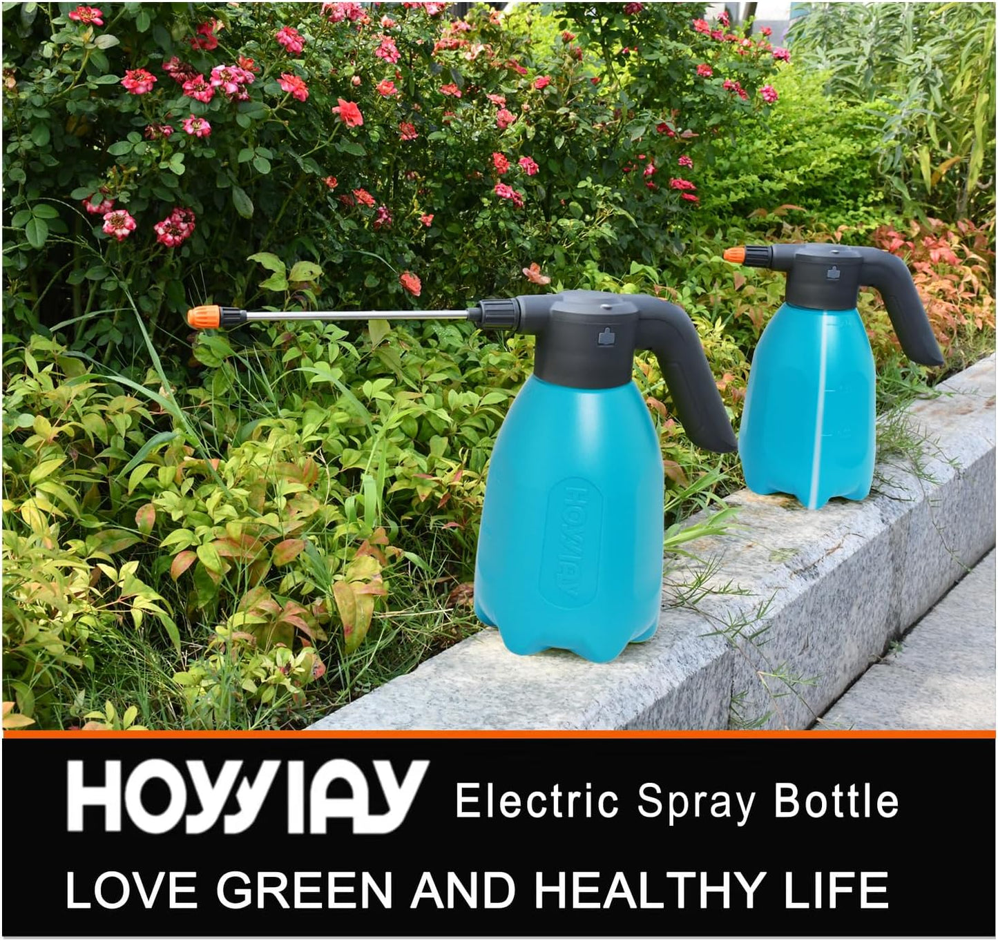 ES2-PRO Electric Spray Bottle 2L/0.5Gallon Plant Mister,Spray About 30 Gallons On a Single