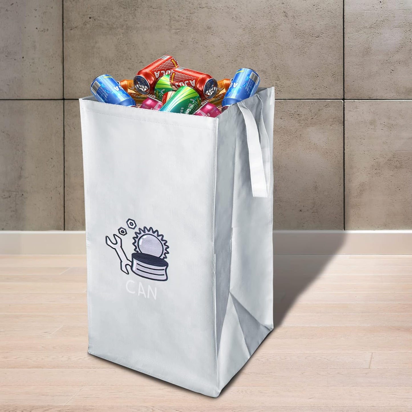 Recycling Bags,Separate Recycling Waste Bin Bags for Kitchen Home, Trash and Recycle Bin
