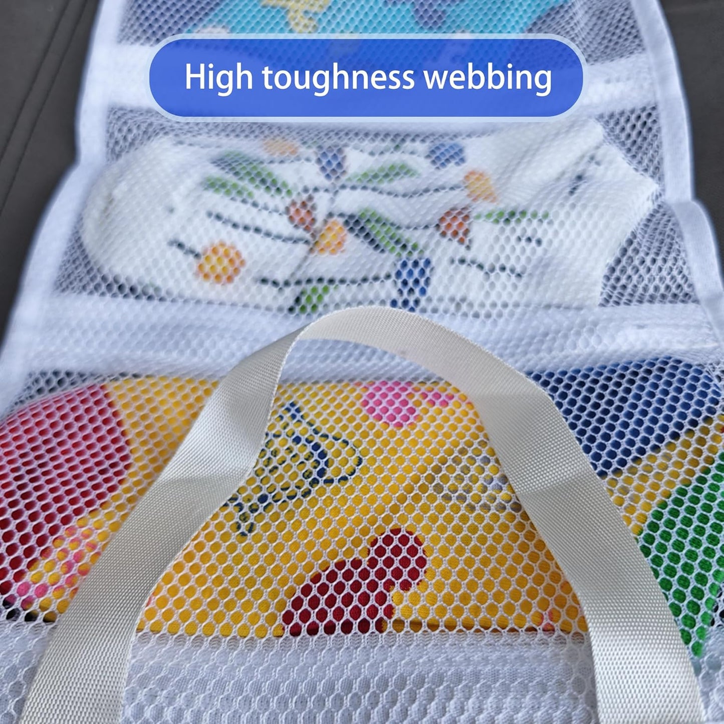 Mesh laundry bags for washing machine, can wash 10 pairs of socks, maintain shape, keep one