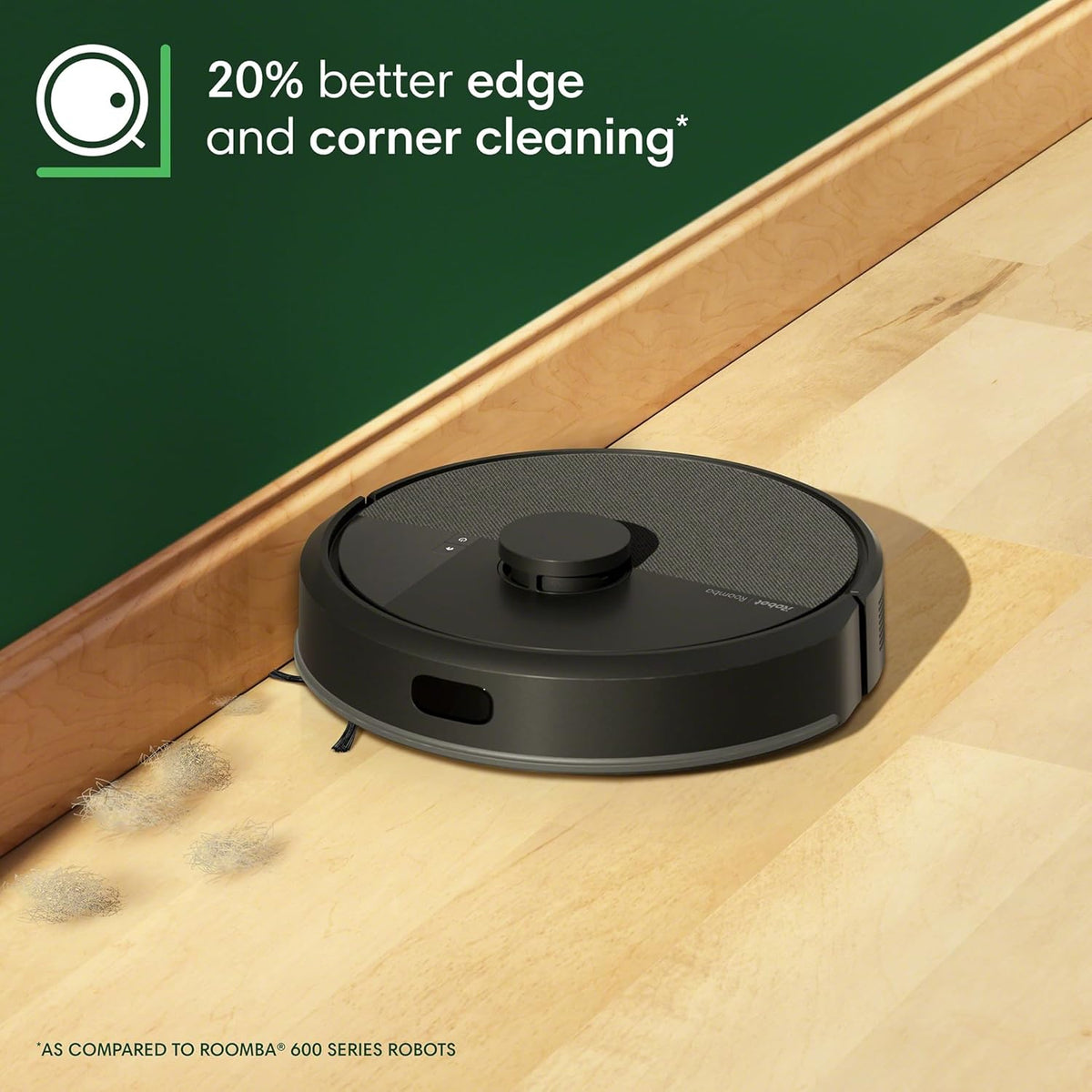 iRobot Roomba 104 Vac Robot Vacuum - Intense Power-Lifting Suction, Smart & Fast Home Mapping
