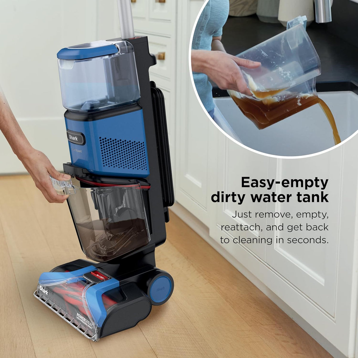 Shark CarpetXpert Upright Carpet & Area Rug Cleaner, Perfect for Pets, Lightweight & Powerful