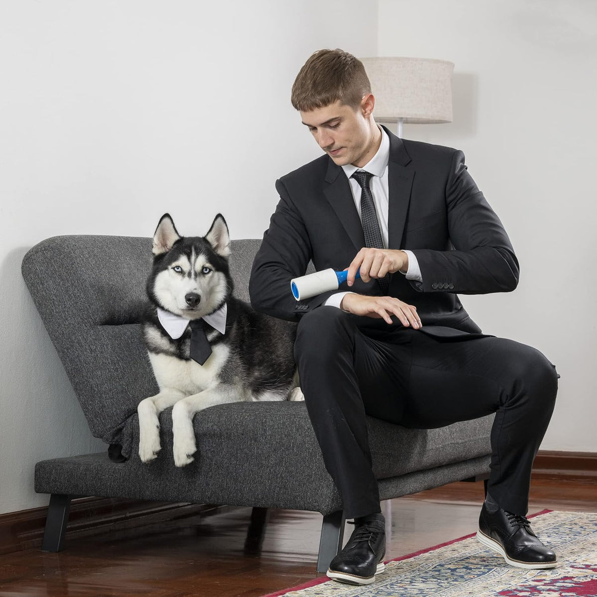 PetLovers Extra Sticky Lint Roller Mega Value Set 600 Sheets for Pet Hair Removal, Dog and Cat Lint