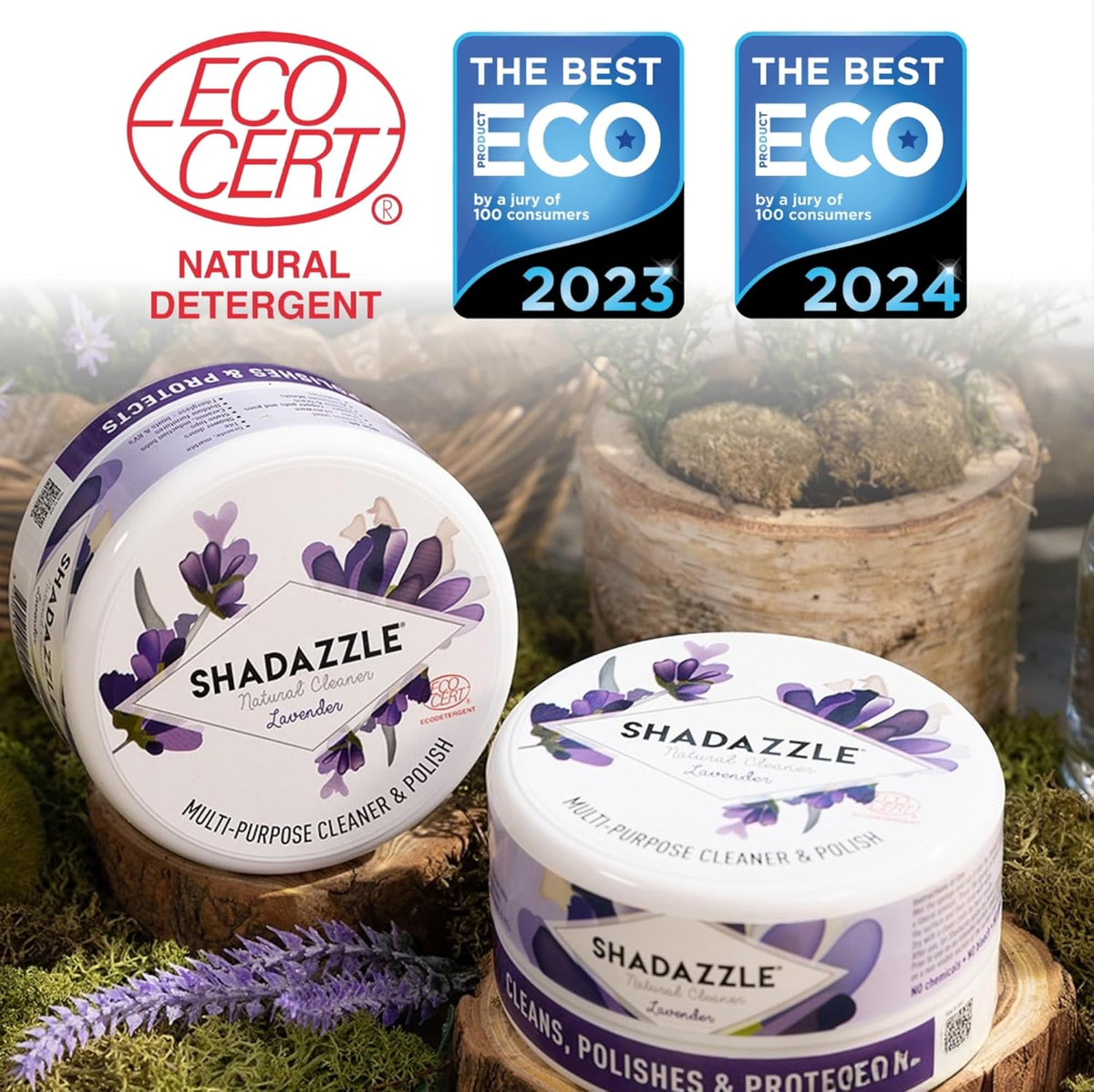 Shadazzle Natural All Purpose Cleaner and Polish – Eco friendly Multi-purpose Cleaning Product (1