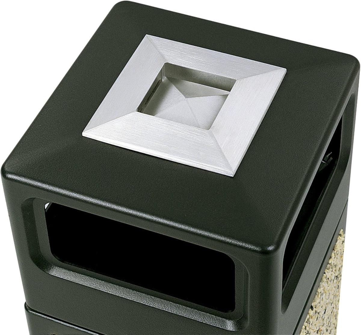 Safco Canmeleon Trash Can, 30 Gallons, Indoor and Outdoor Use, Durable & Weather-Resistant