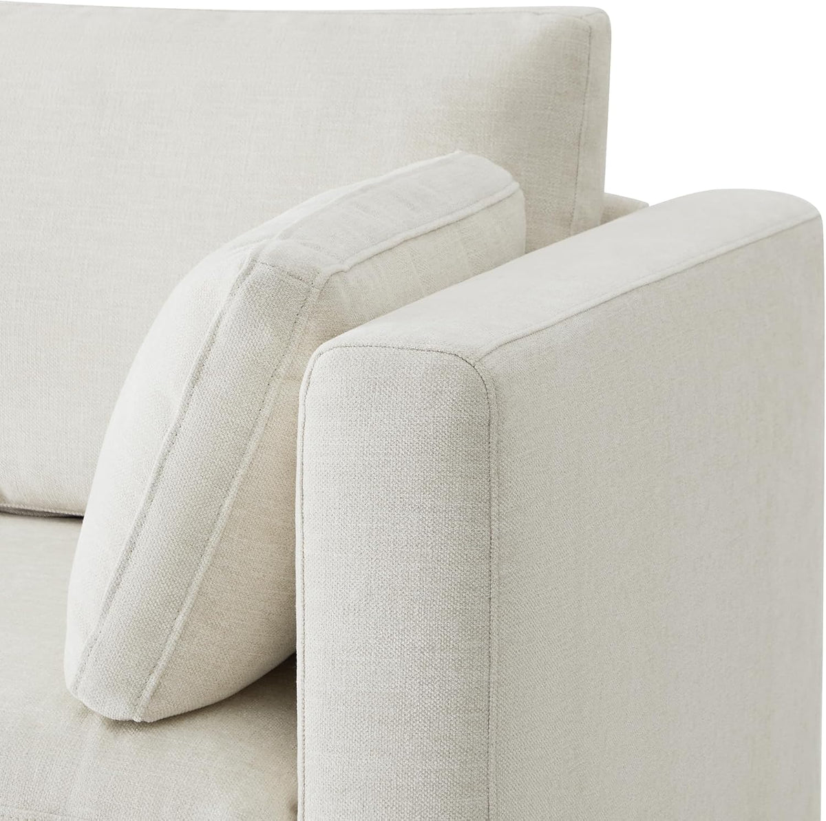 CHITA Sectional Sofa Set, Comfty Cloud Couch, FSC Certified Deep Seat Sectional Couch for Lving