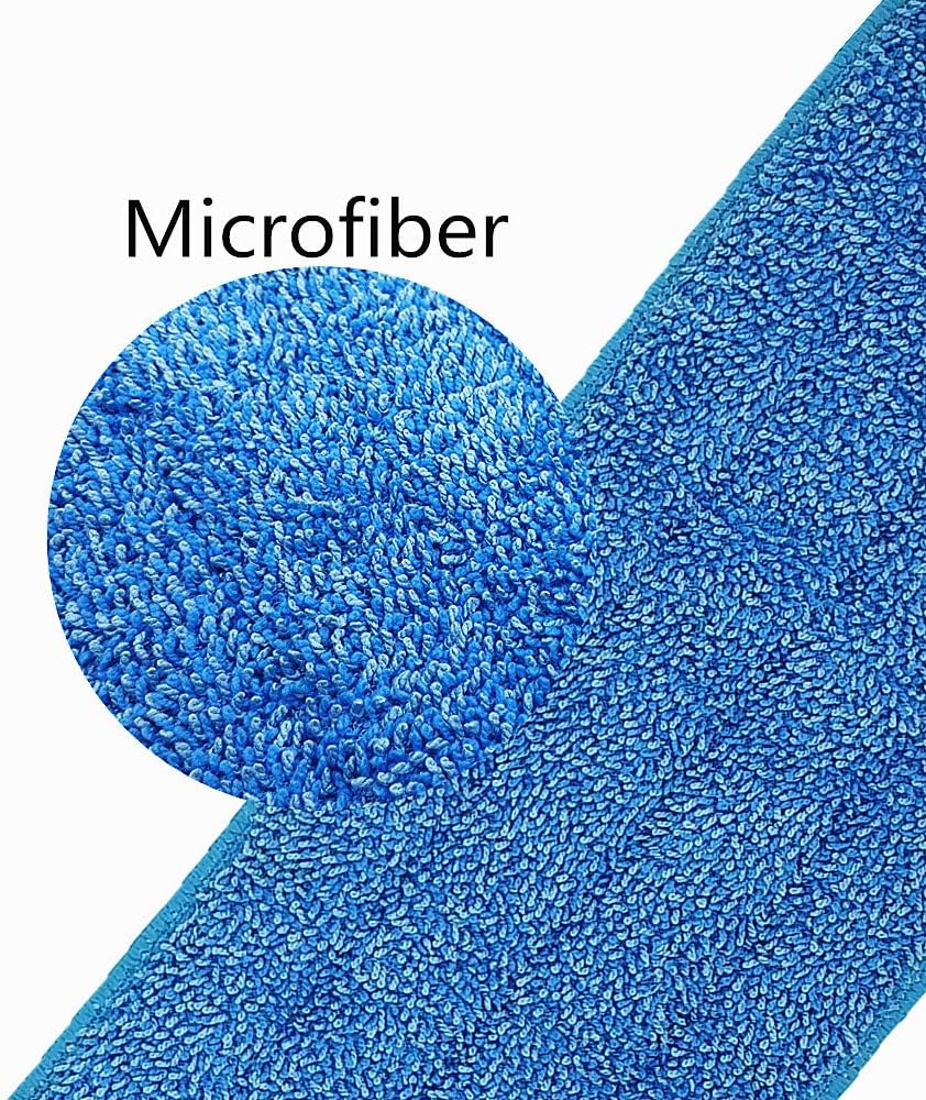 Microfiber Spray Mop Replacement Heads for Wet/Dry Mops Floor Cleaning Pads Compatible with Bona