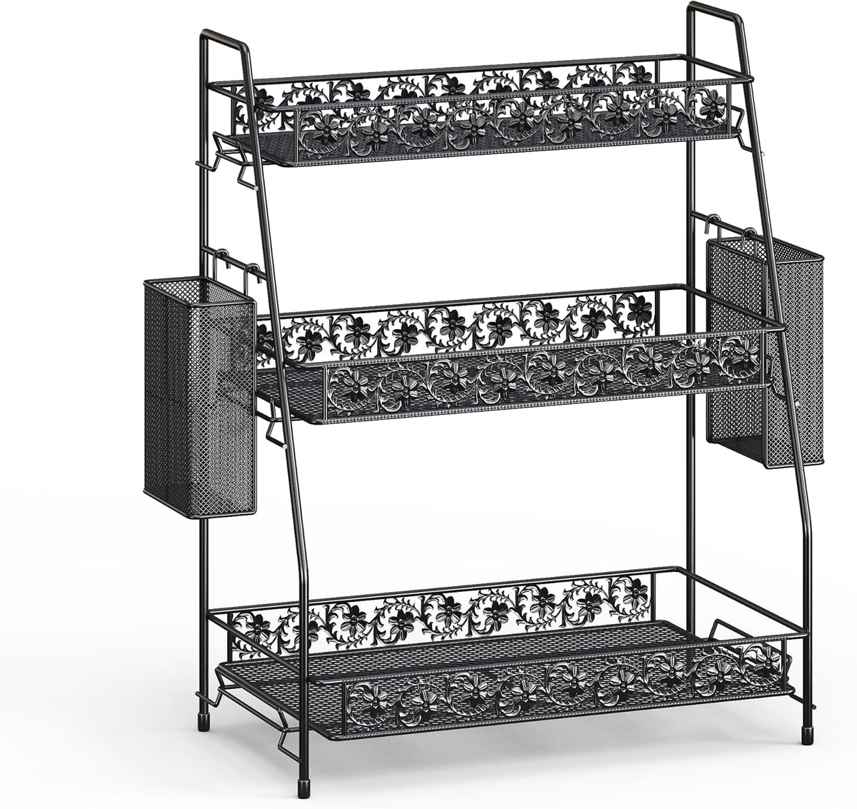 3-Tier Large Size Storage Rack,Counter Organiztion for Bathroom Countertop Organizer Shelf for