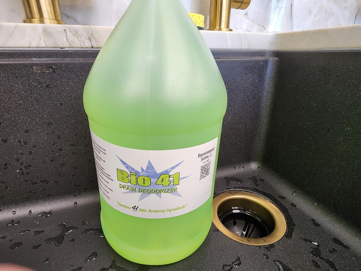 Drain Deodorizer- Odor Eliminator - Commercial Drain Deodorizer - Neutralizer Sewer Gas Smell