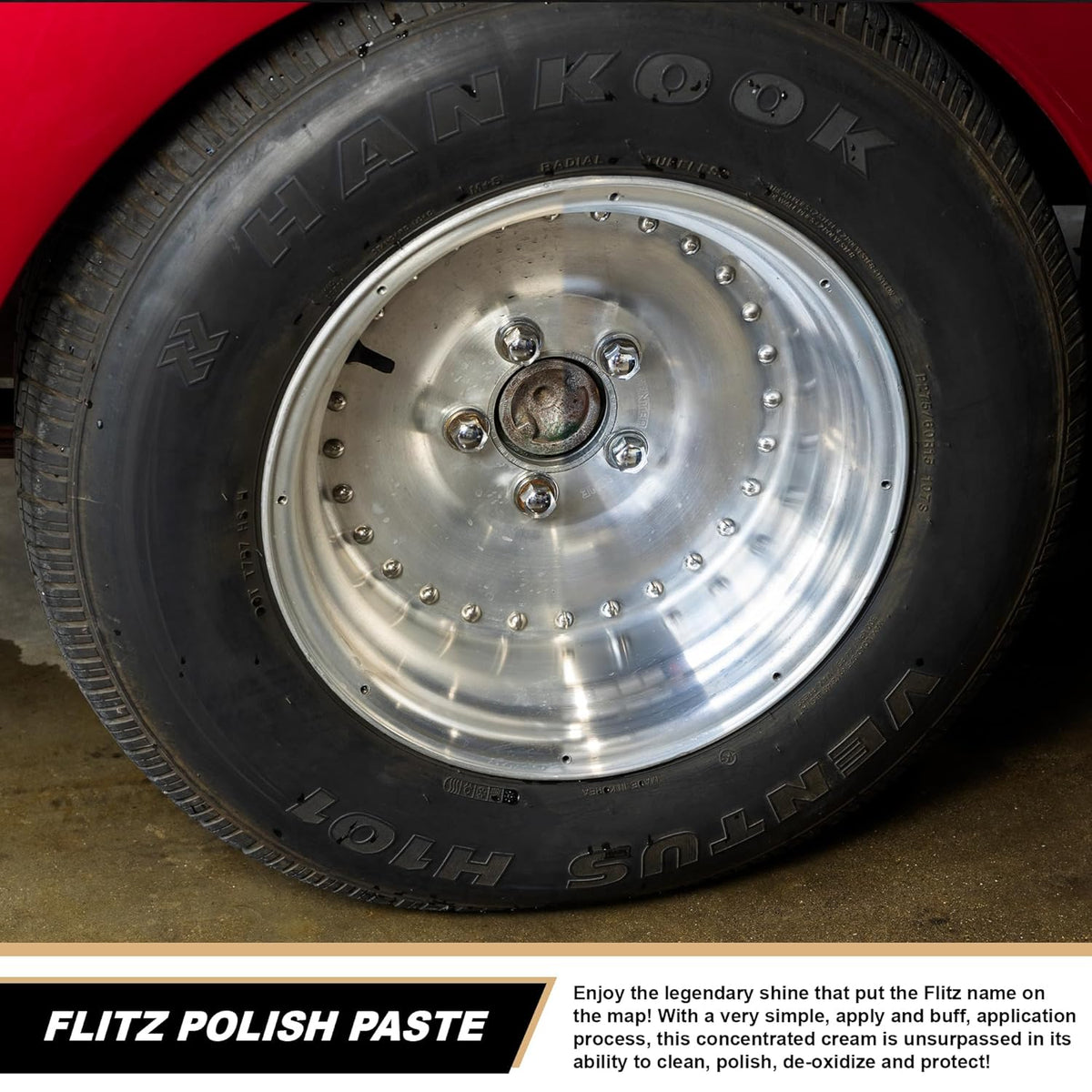 Flitz Multi-Purpose Metal Polish Paste - 5.29oz Tube of USA-Made Chrome Polish - Works on Stainless