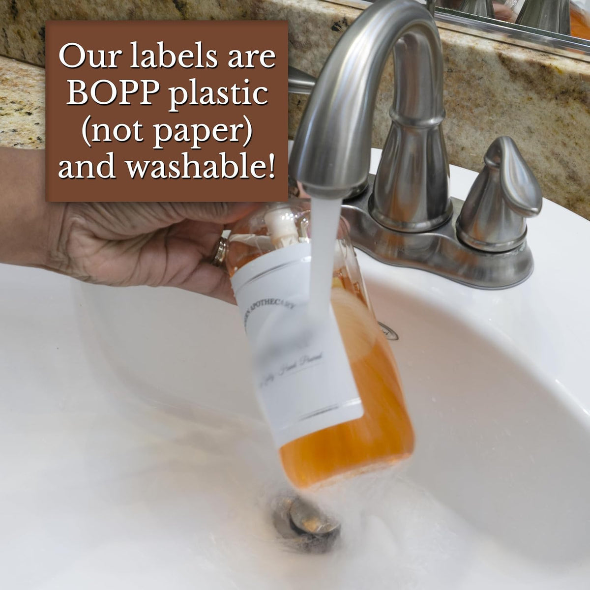 Clear Refillable Shampoo, Conditioner, and Body Wash Bottles - PET Plastic Shampoo Bottles