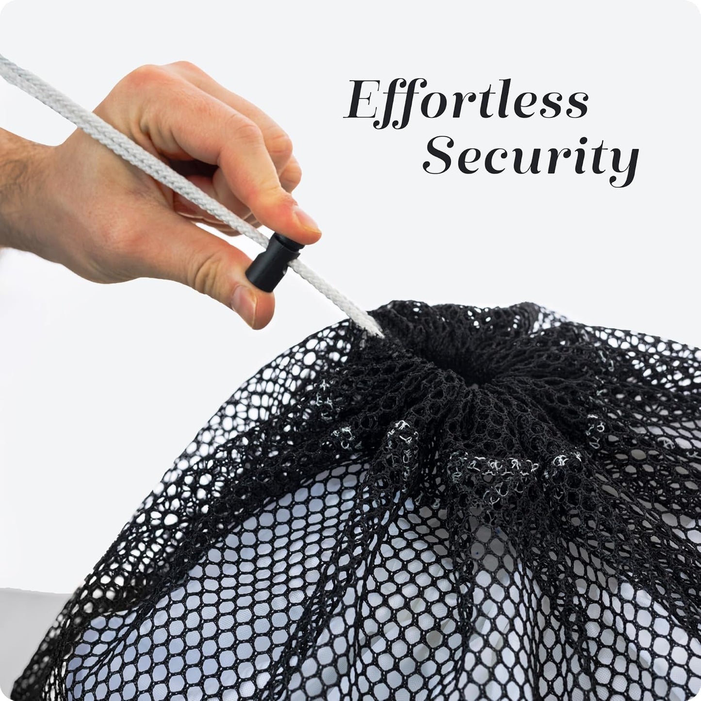 Handy Laundry Mesh XL Laundry Bag - Durable, Machine Washable with Secure Drawstring Closure