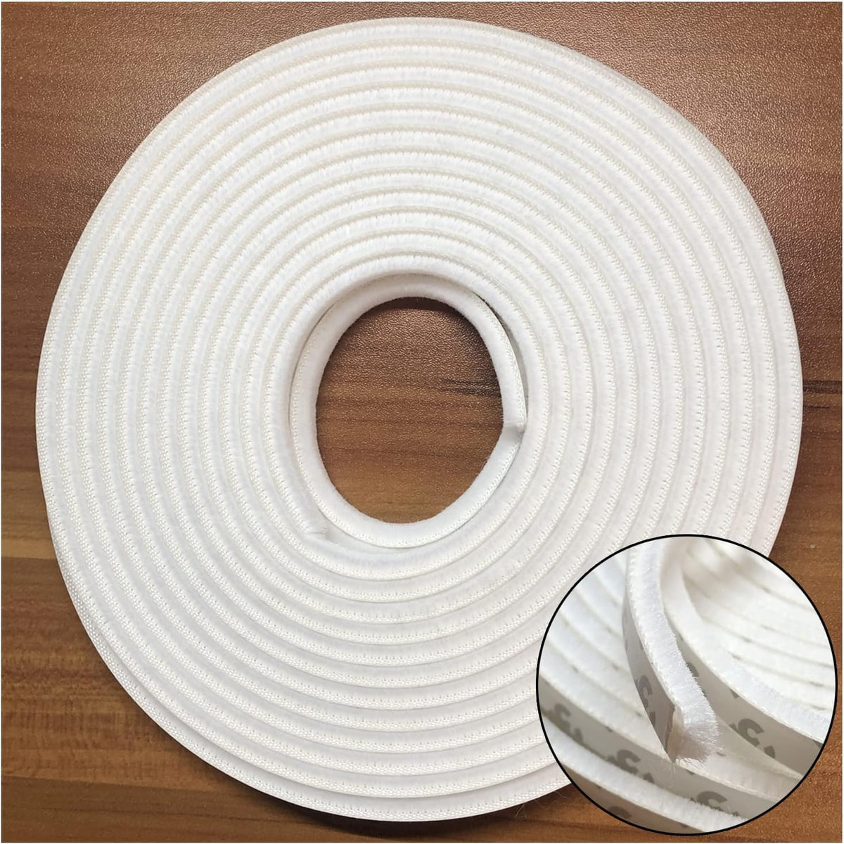 65FT Weather Stripping Brush for Sliding Windows/Doors, Pile Self Adhesive Seal Strip Brush