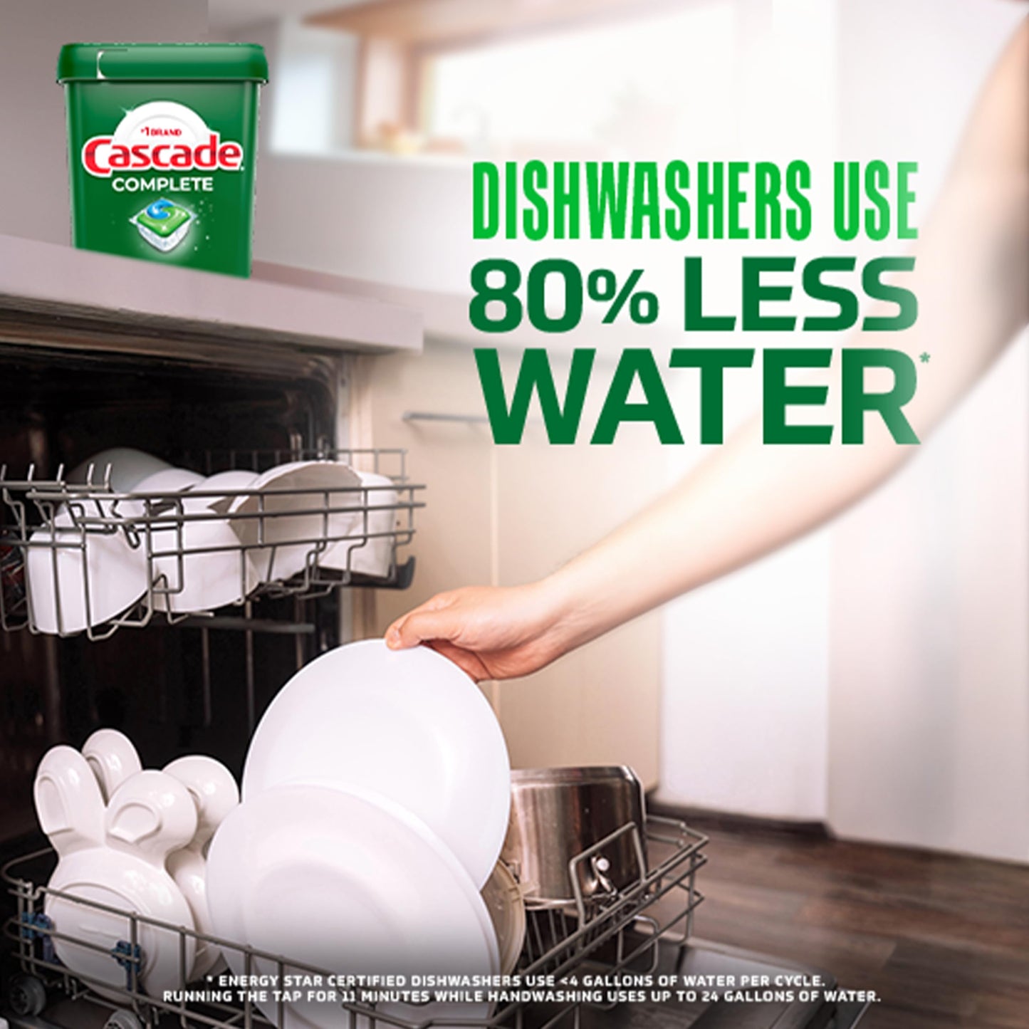 Cascade Complete Dishwasher Pods - Fresh Scent ActionPacs, Dishwasher Detergent, Dishwasher Soap