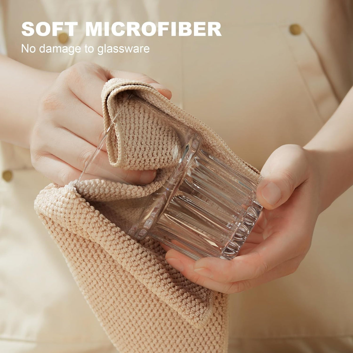 JOYMOOP Microfiber Cleaning Cloth, Soft Absorbent Cloth, Multi-Purpose Cleaning Cloth, Highly
