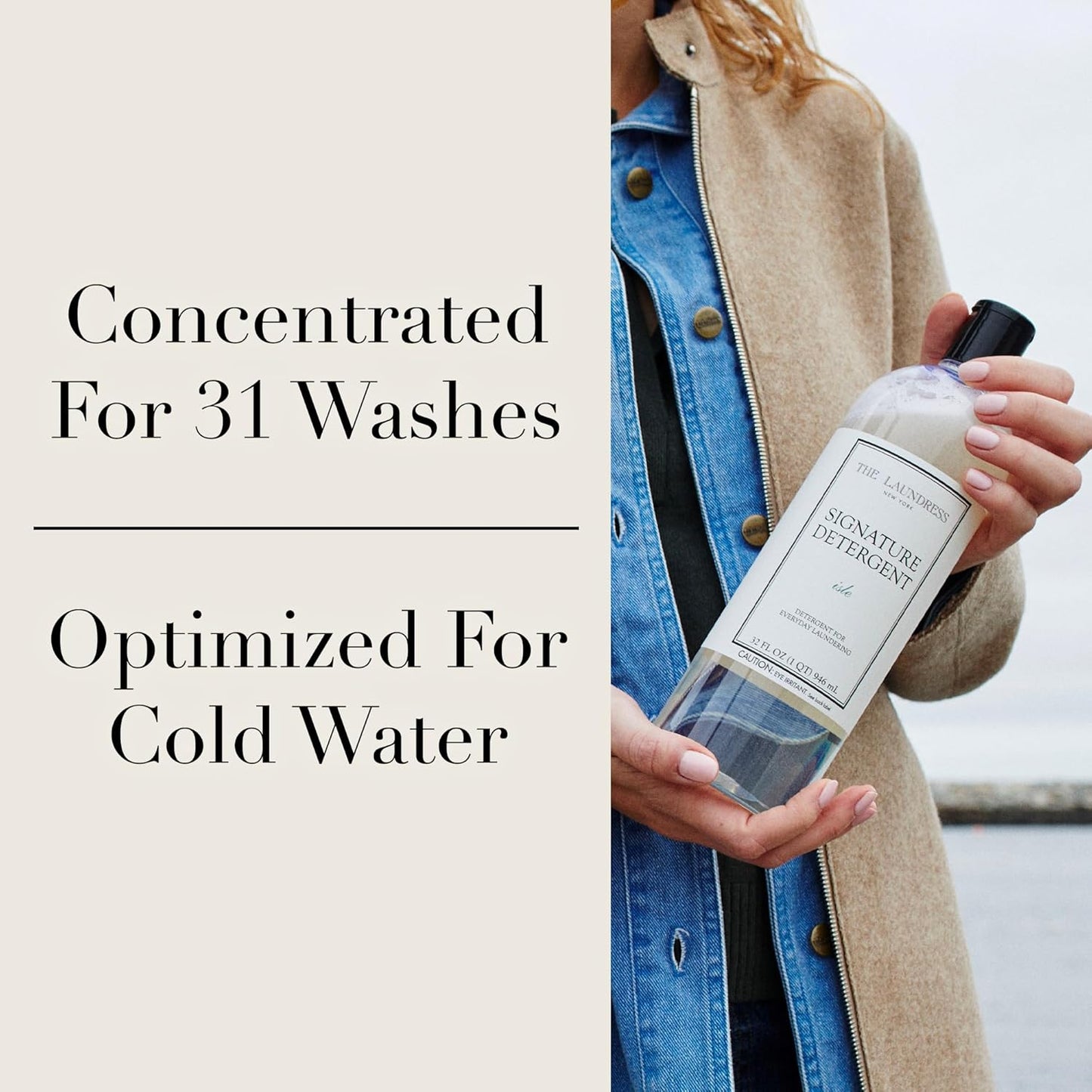 The Laundress Signature Isle Detergent, Coastal Inspired Scent, Concentrated Laundry Detergent