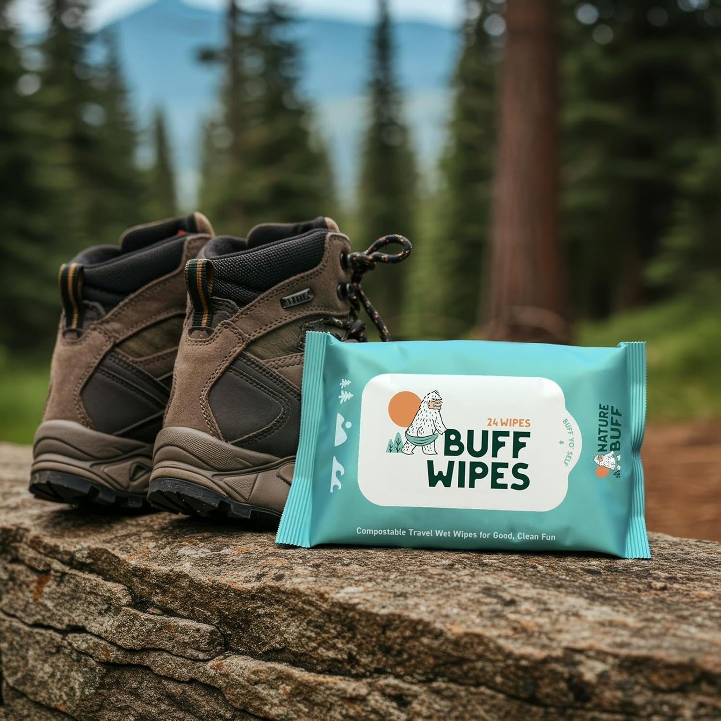 Multi-Use Wet Wipes for Babies & Adults - 99.7% Pure, Plastic-free, Biodegradable & Unscented Body