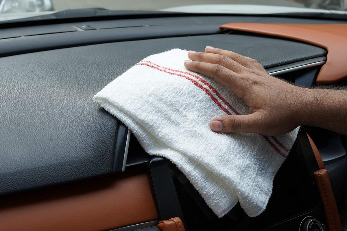 Avalon Towels Terry Bar Mop Towels (Value Pack of 36) Size 16"x19" – Absorbent and Durable