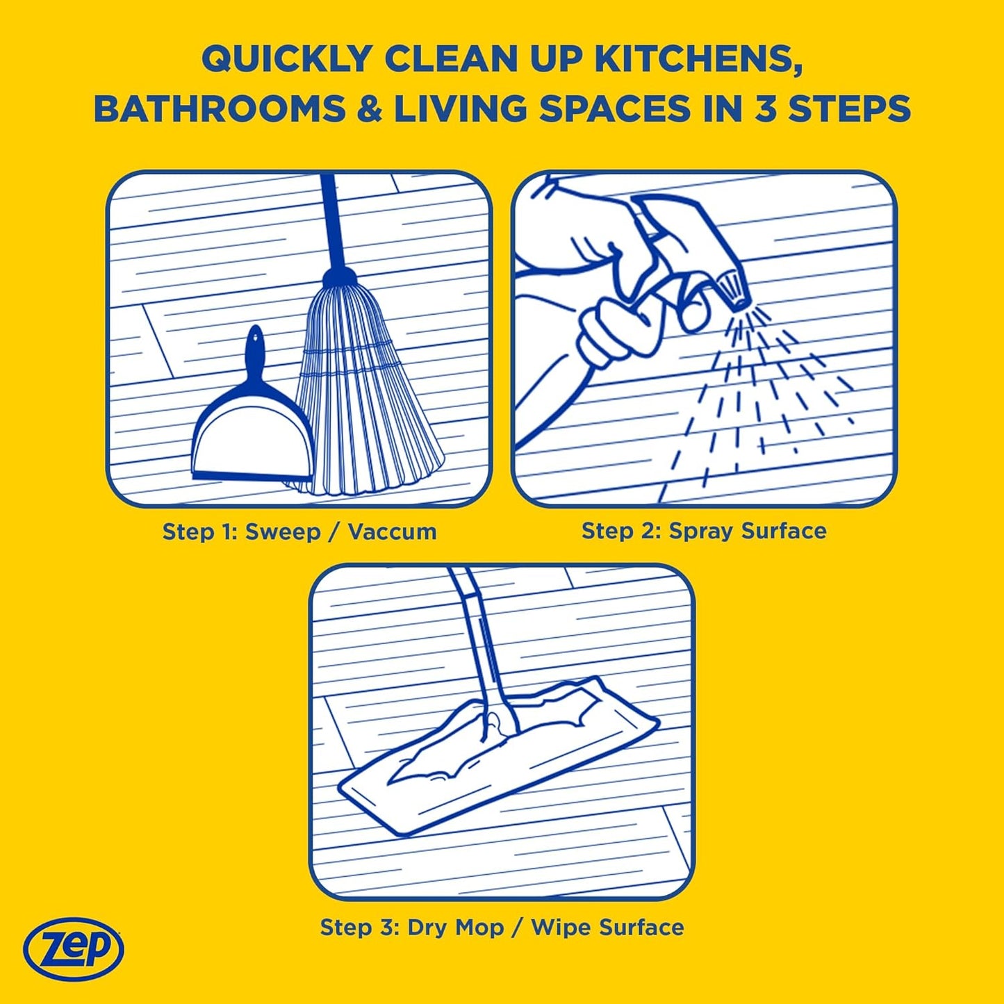 Zep Concentrated Multi-Purpose Pine Cleaner - 128 oz (Case of 4)- ZUMPP128 - Multi-Purpose Cleaner