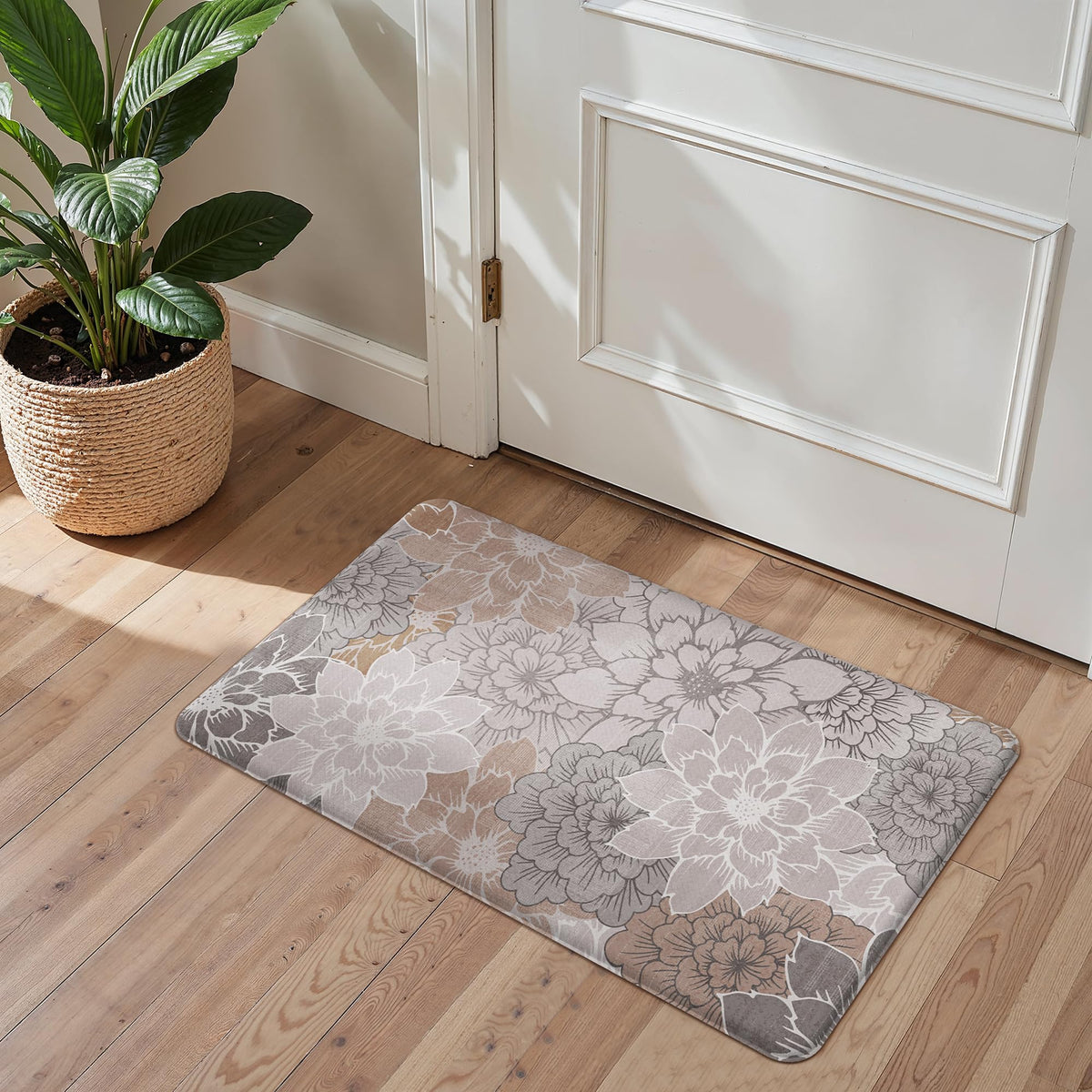 GENIMO Anti Fatigue Kitchen Mats for Floor 2PCS, Cushioned Standing Mats