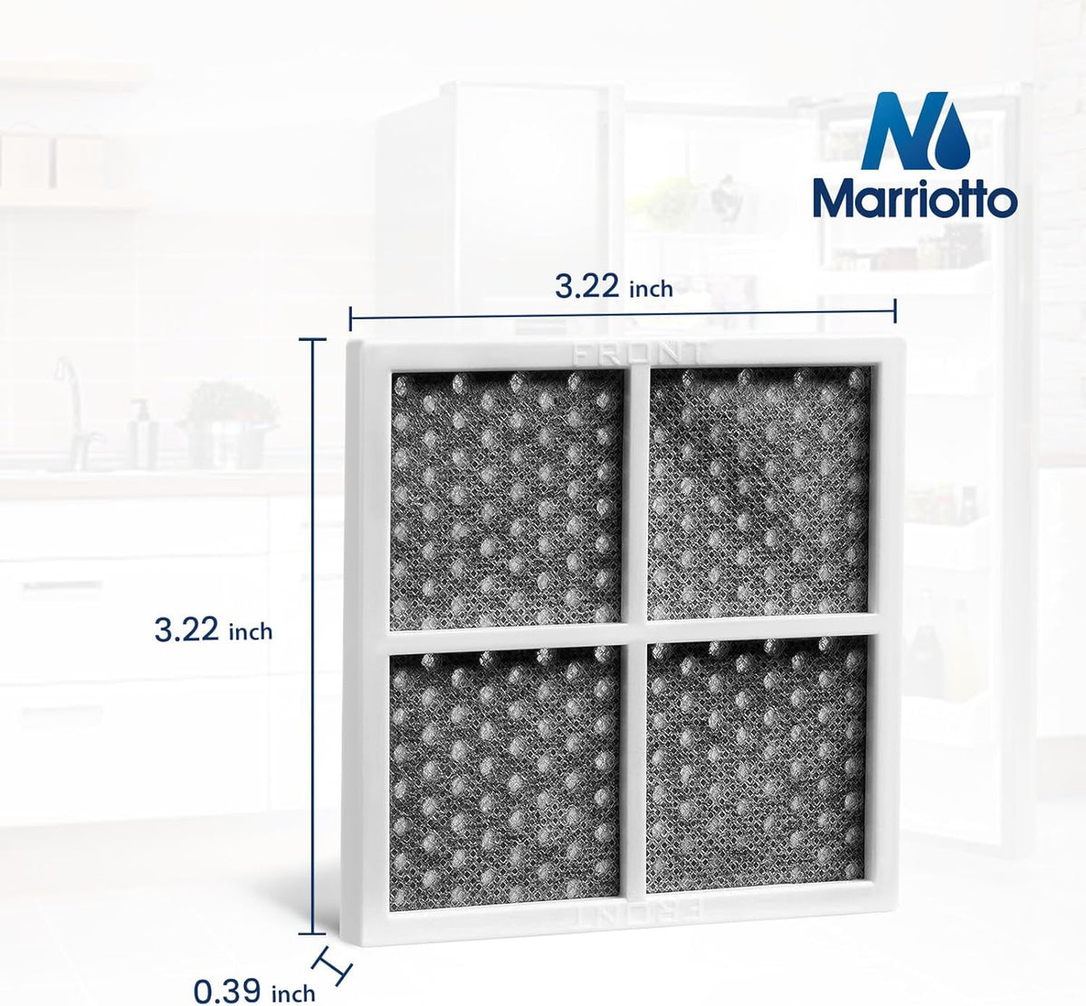 MARRIOTTO LT120F Refrigerator Air Filter Replacement for LG LT120F, Kenmore Elite 469918, 9918