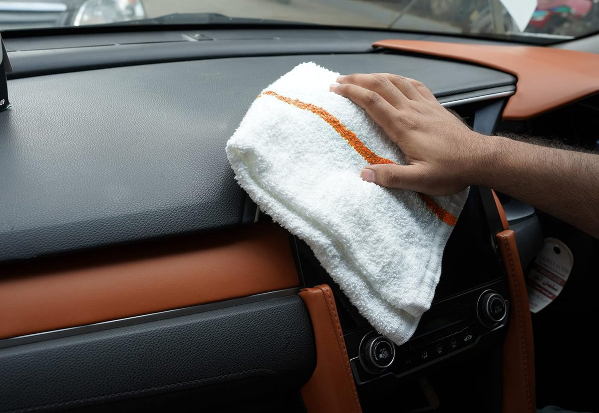 Avalon Towels Terry Bar Mop Towels (Value Pack of 60) Size 16"x19" – Absorbent and Durable