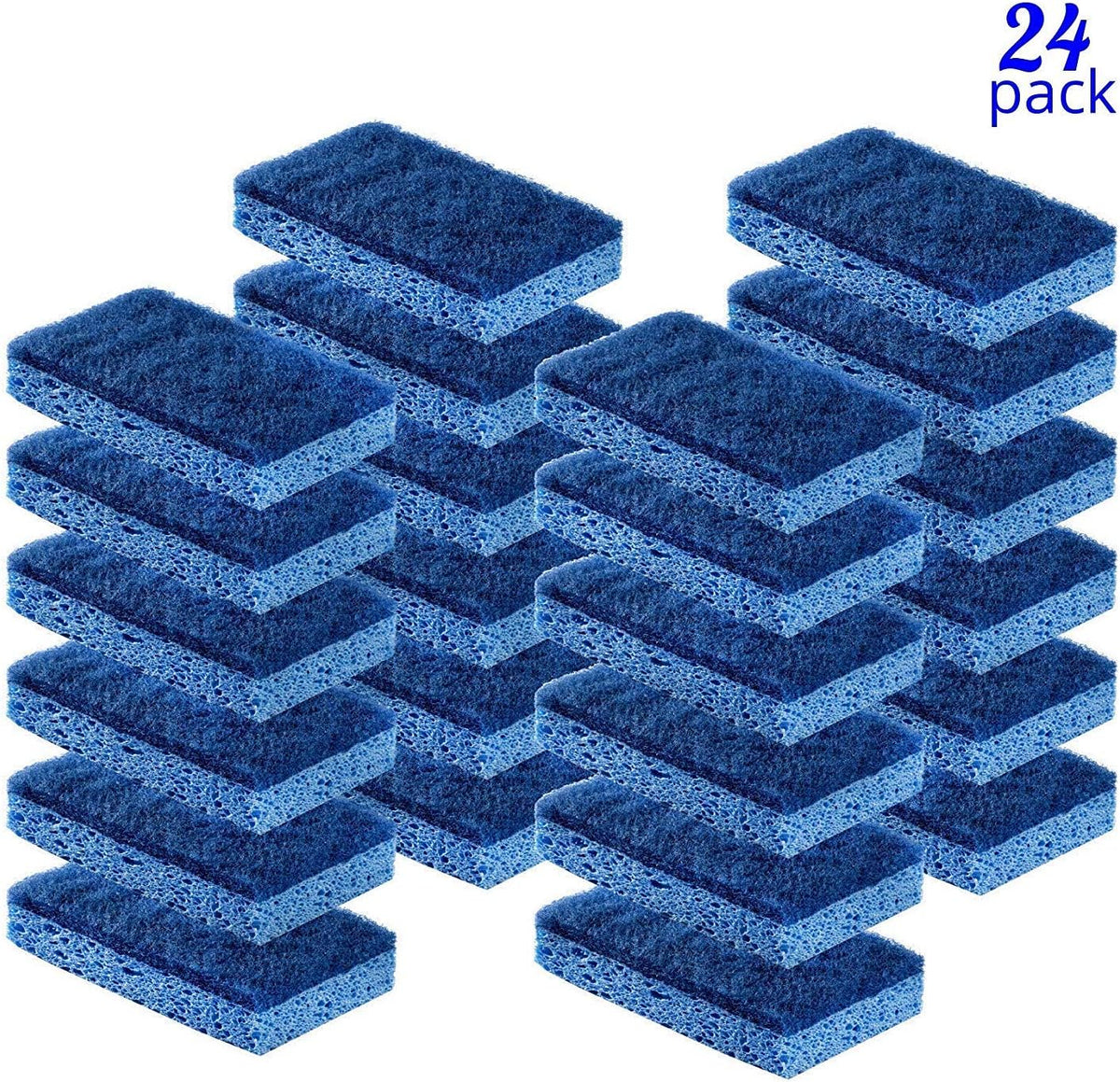Scrubit Non-Scratch Cleaning Scrub Sponges- Scrubbing Dish Sponge Ideal for Washing Kitchen,Dishes