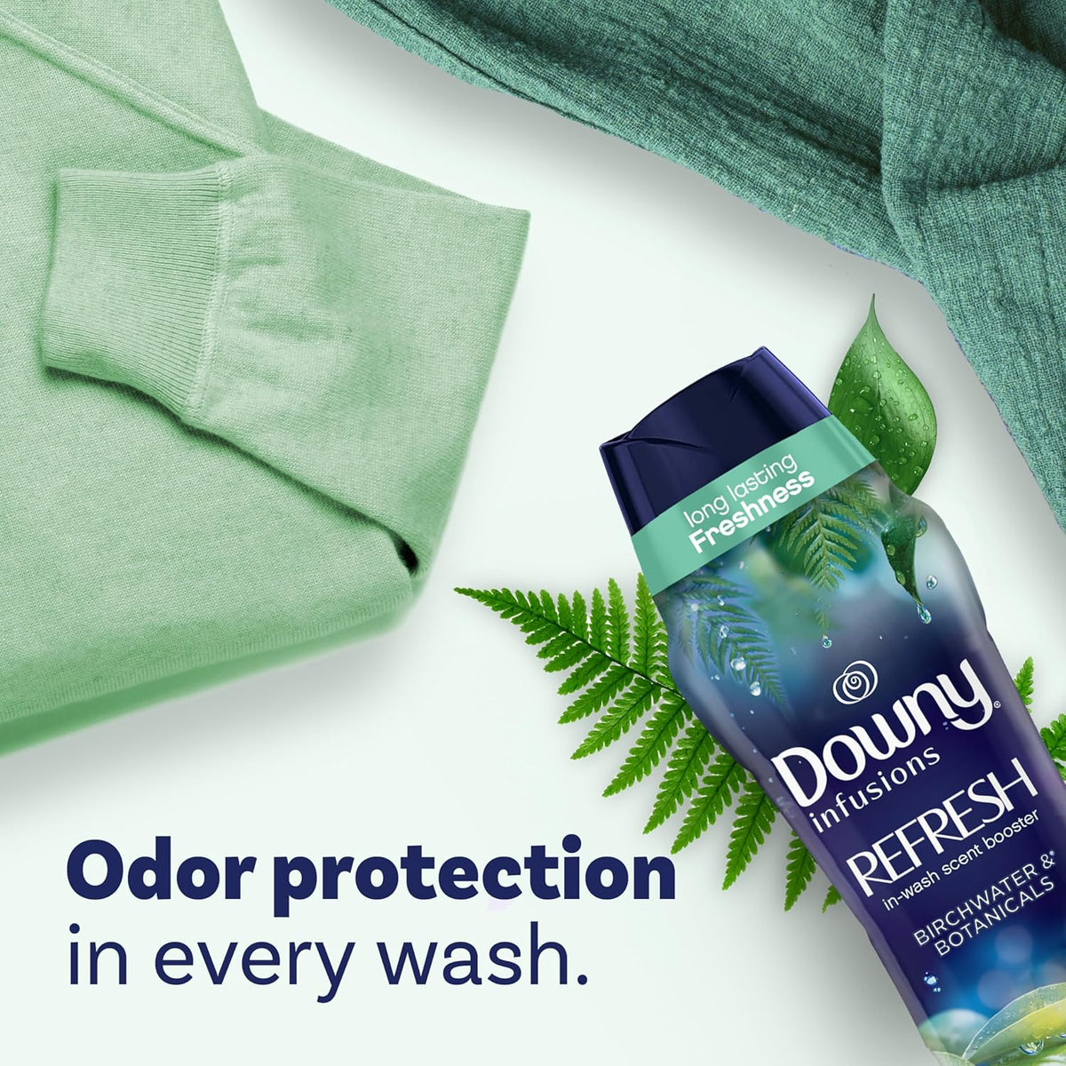 Downy Infusions In-Wash Laundry Scent Booster Beads, REFRESH, Botanical Florals and Birch Water