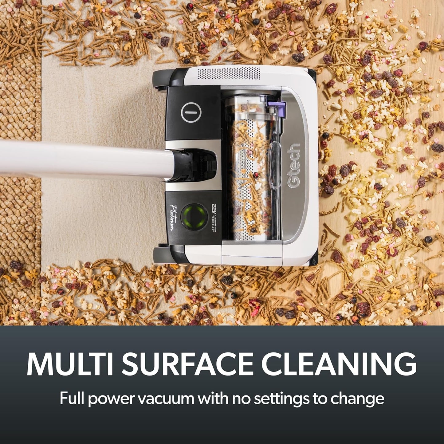 Gtech System Platinum Bundle Vacuum Cleaner Bundle - Includes The AirRam Platinum Upright and The