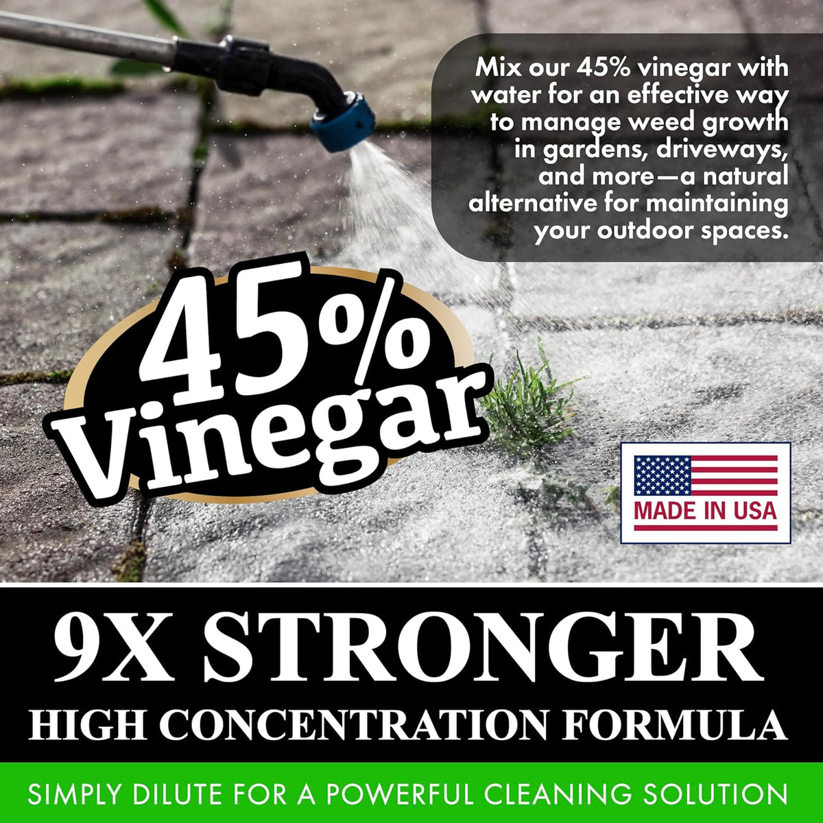 Nature's Freedom 45% Vinegar (2 Gallon)