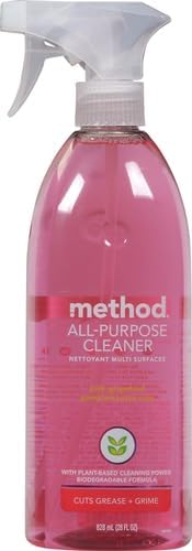 Method All-Purpose Cleaner, Pink Grapefruit, Plant-Based and Biodegradable Formula Perfect for Most