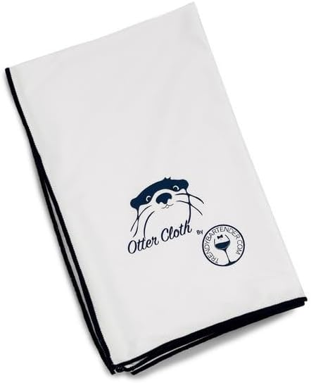 Trendy Bartender Toast to Perfection Microfiber Commercial Grade Glass Polishing Lint-Free Cloth